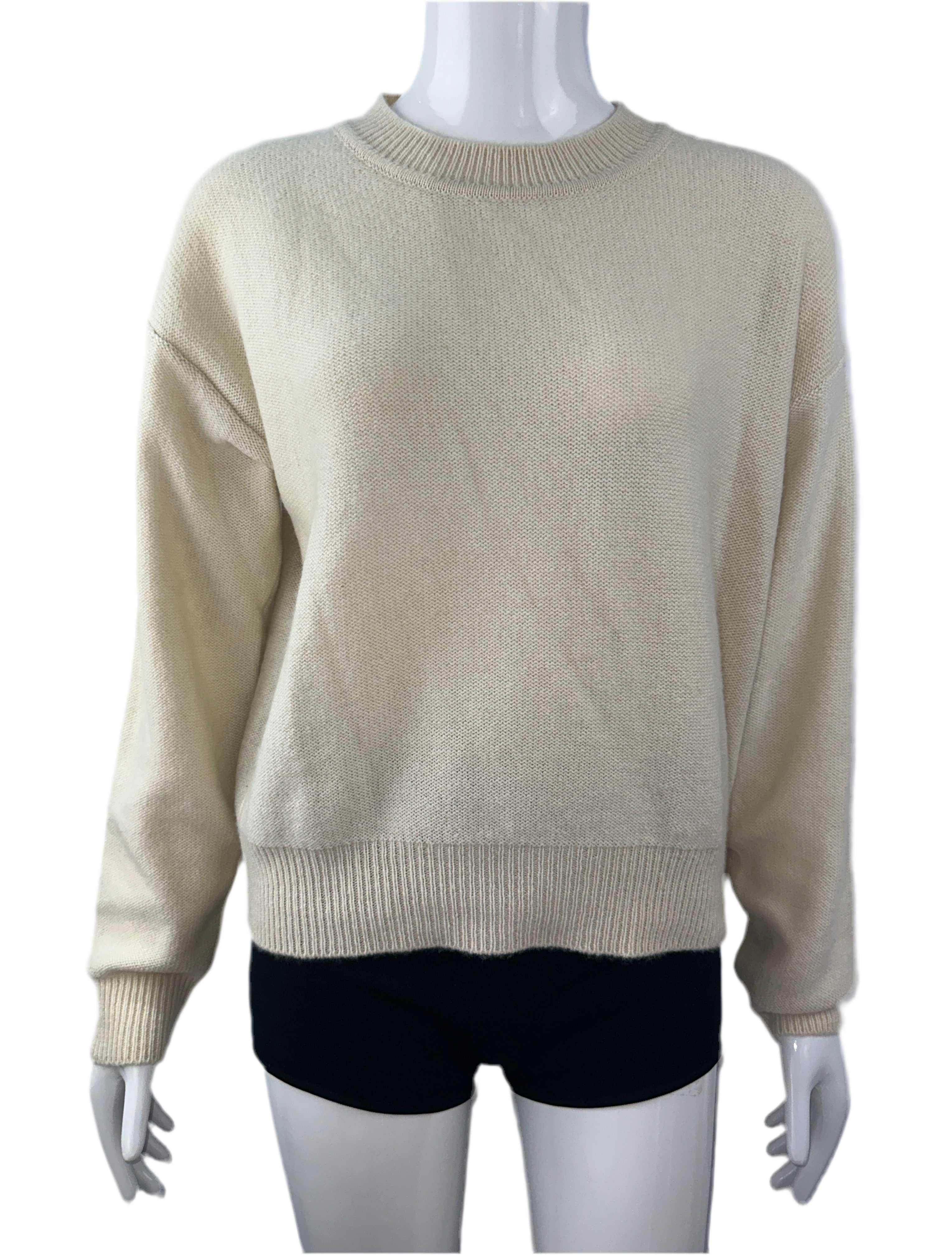 Dior white sweater with "J'adior 8" on the back - size 36