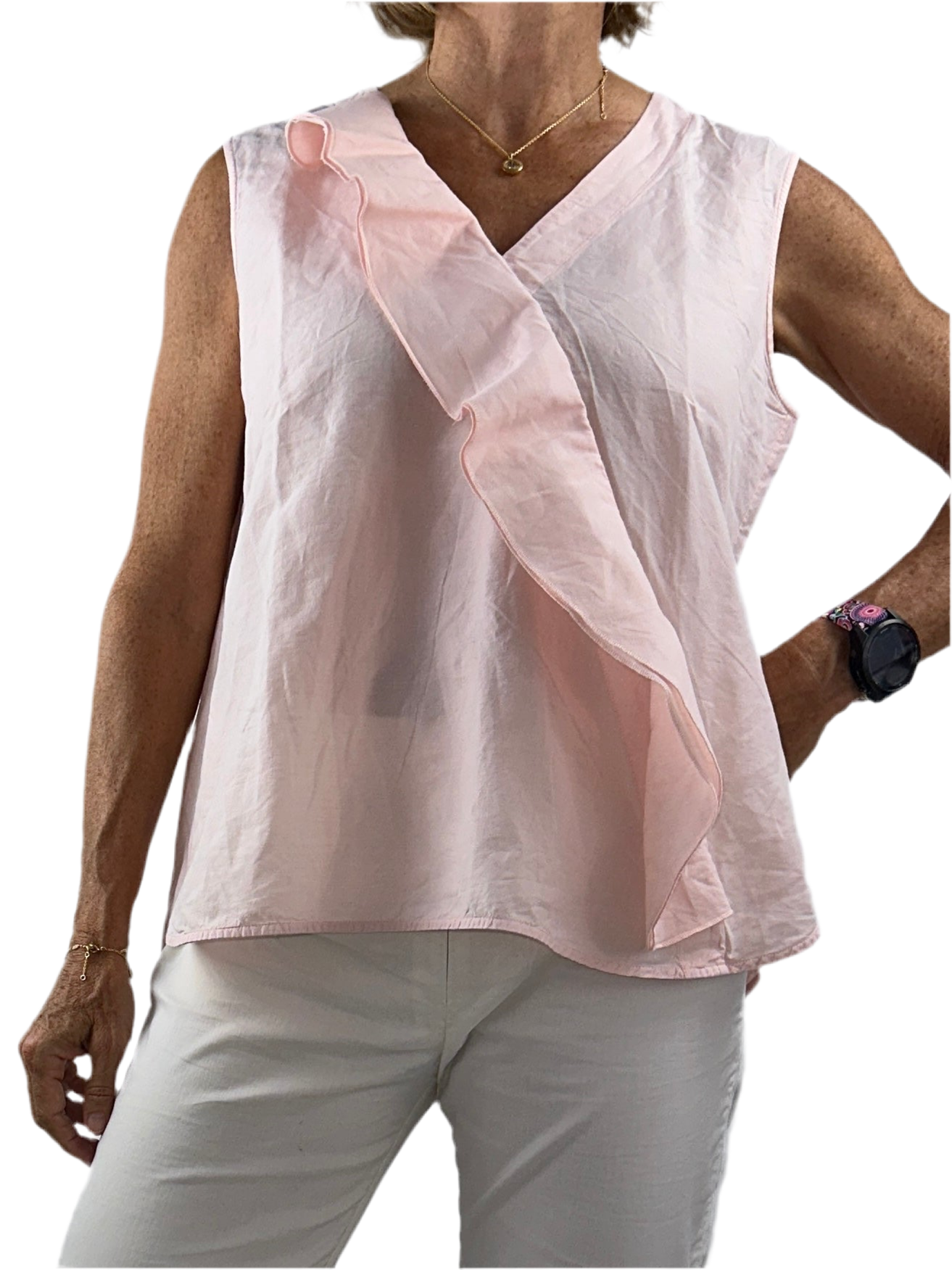 Lis Lareida pink top - size 38 EUR