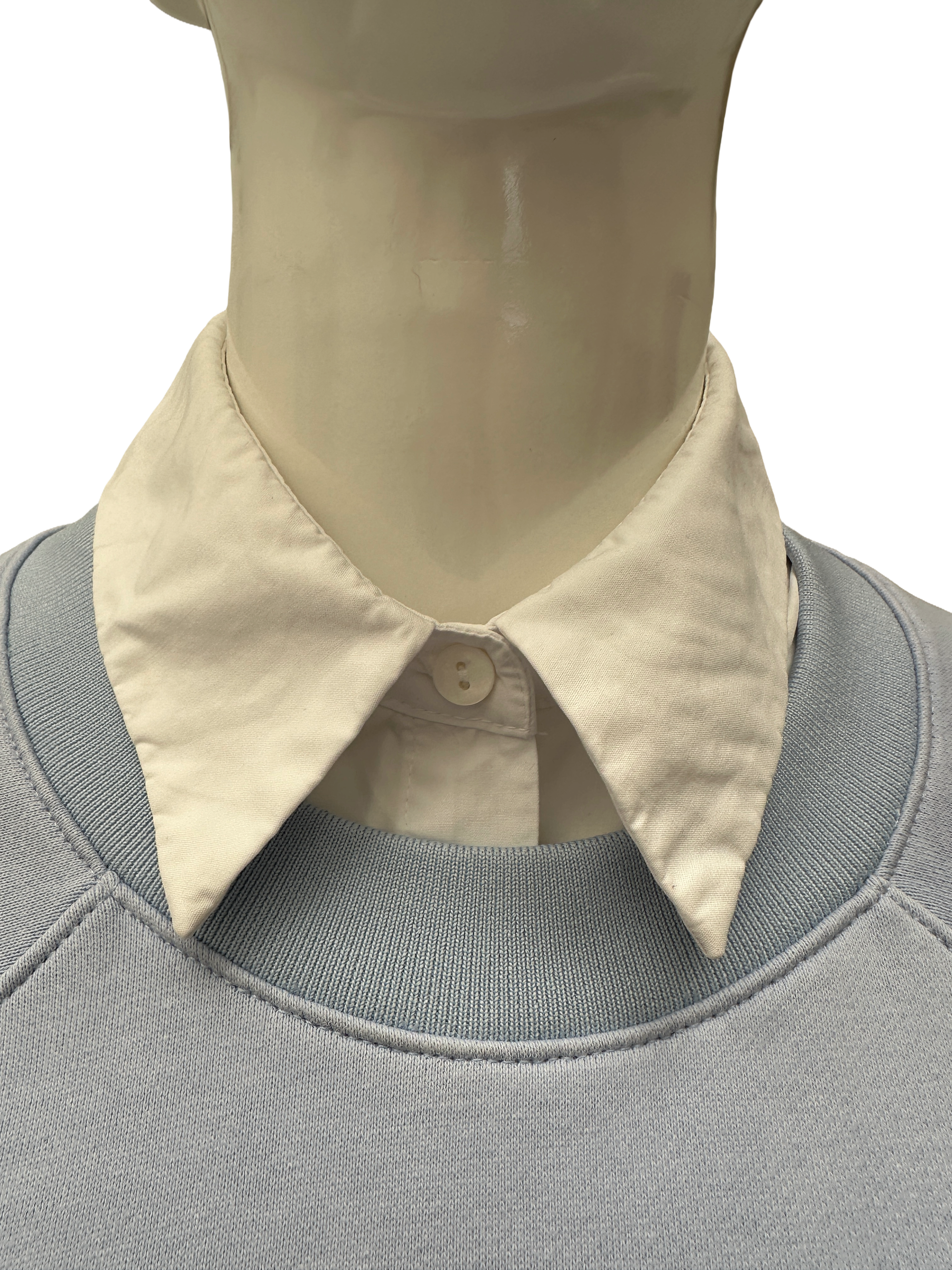 Karl Lagerfel sweater dress with fake shirt - size 36