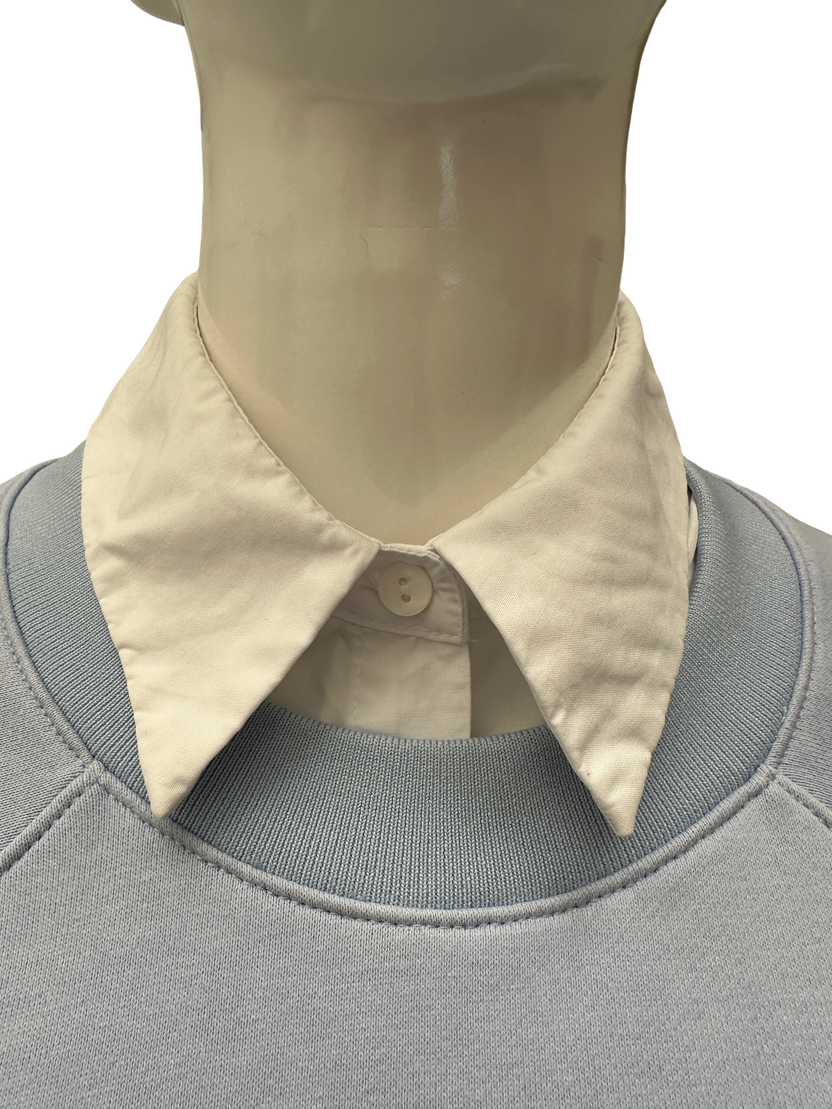 Karl Lagerfel sweater dress with fake shirt - size 36