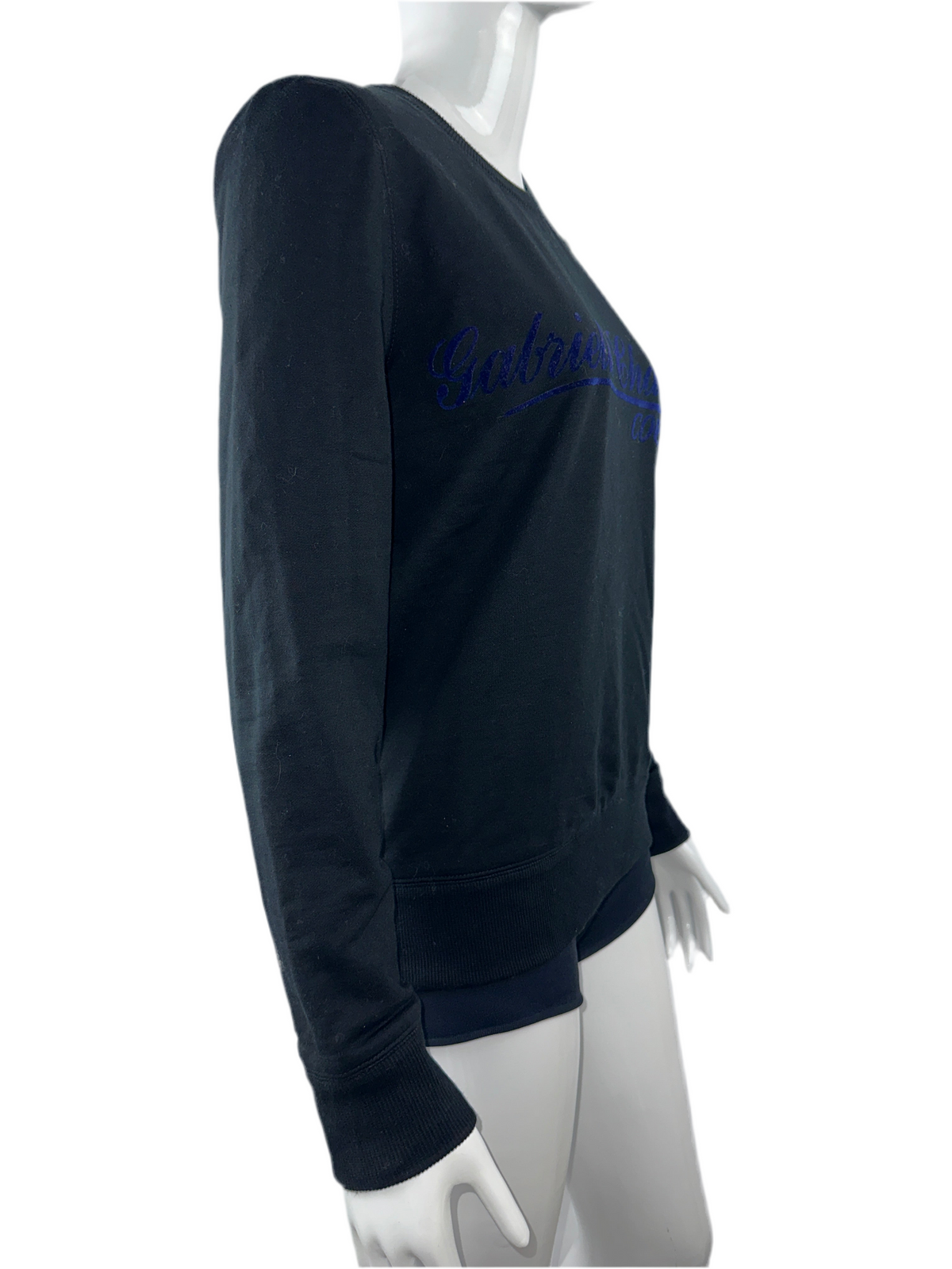 Chanel sweatshirt blue "Gabrielle Chanel" - size 34