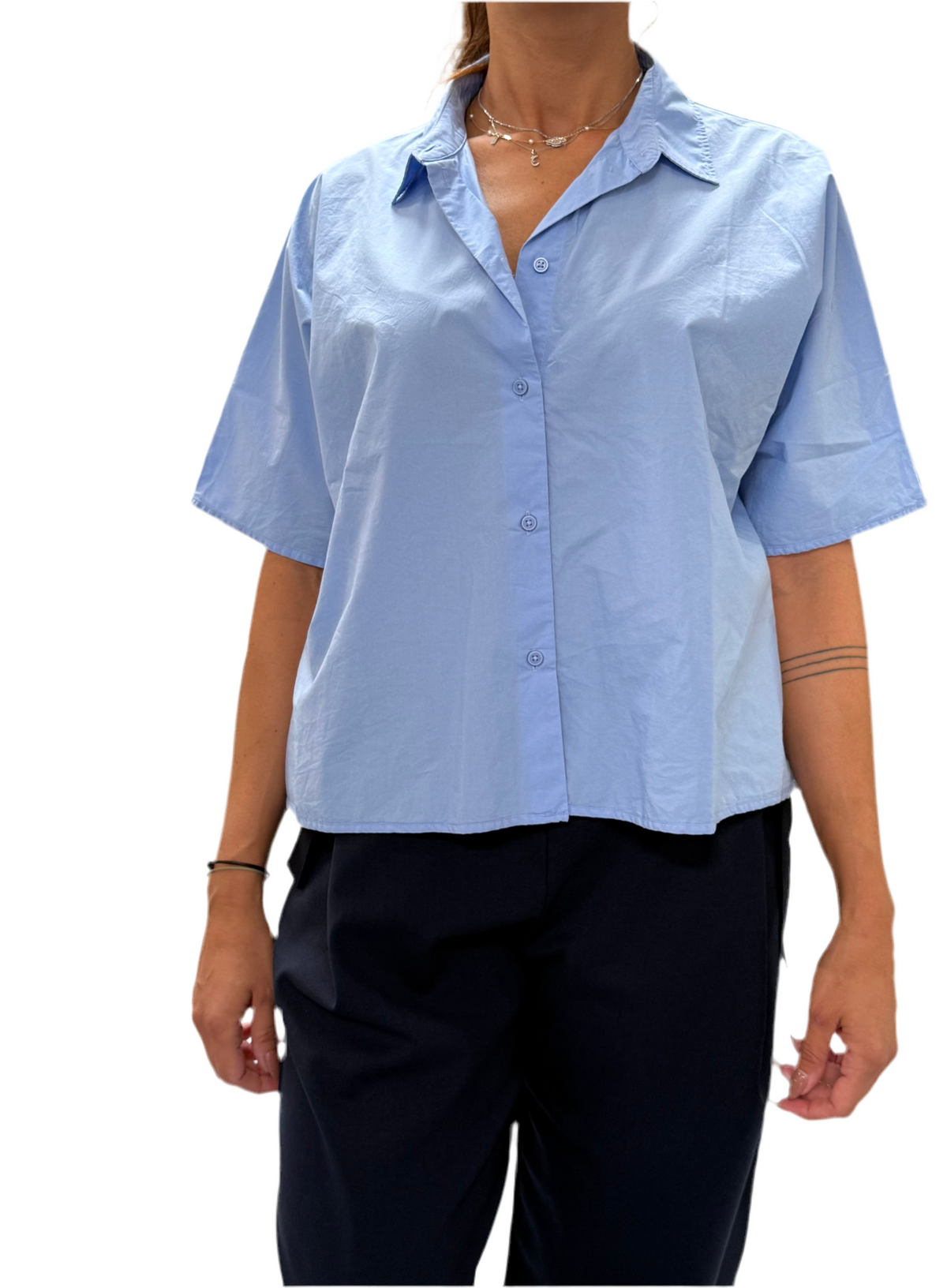COS blue shirt - size 38