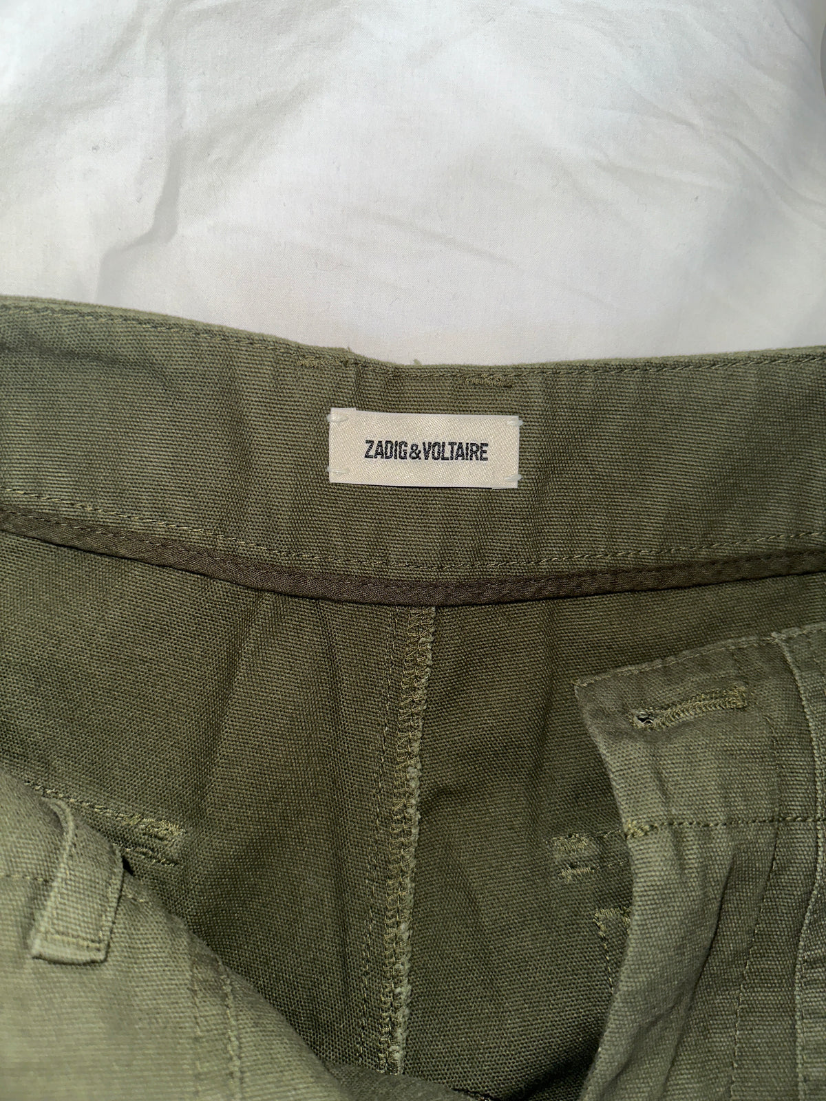 Zadig&Voltaire khaki pants - size 38