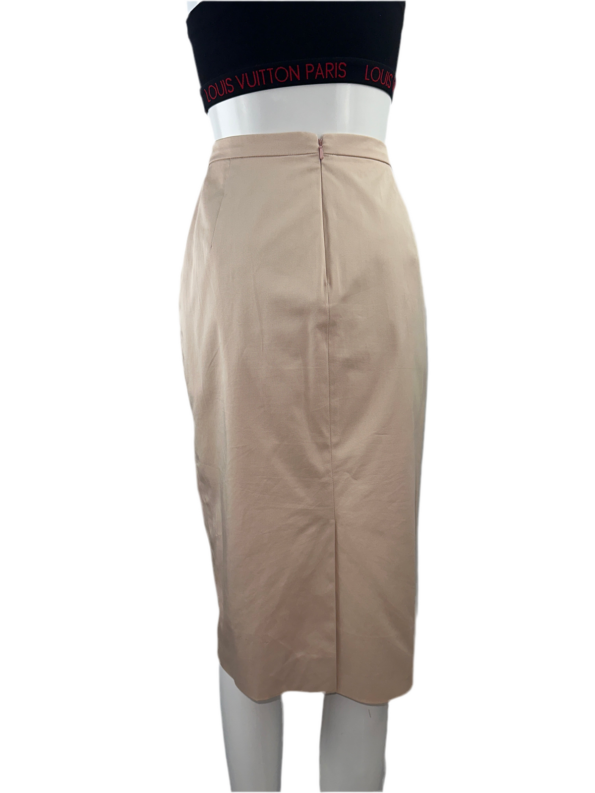 Dior straight Skirt light pink - size 40 FR