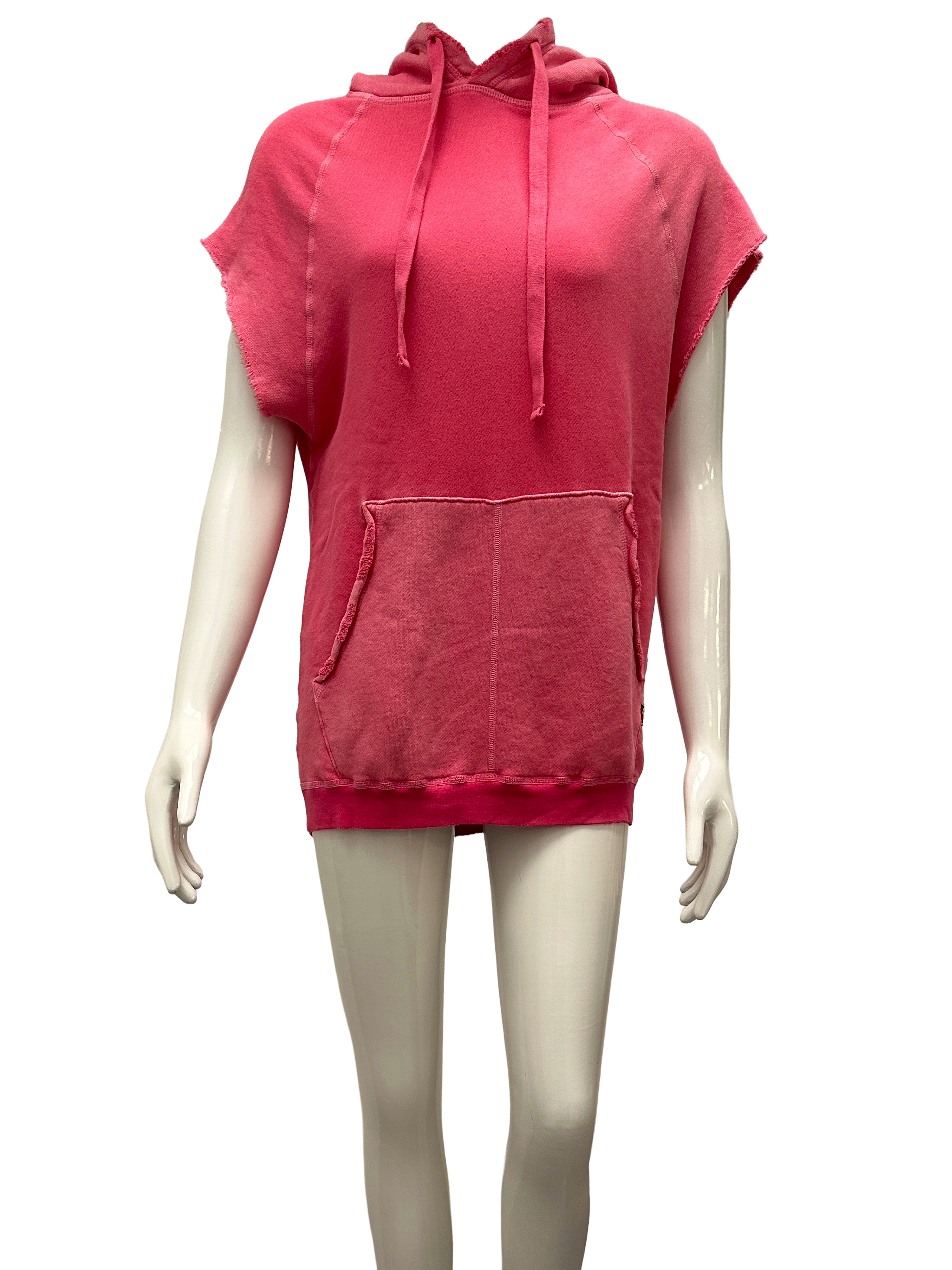 Free City pink sleeveless sweater - size 38