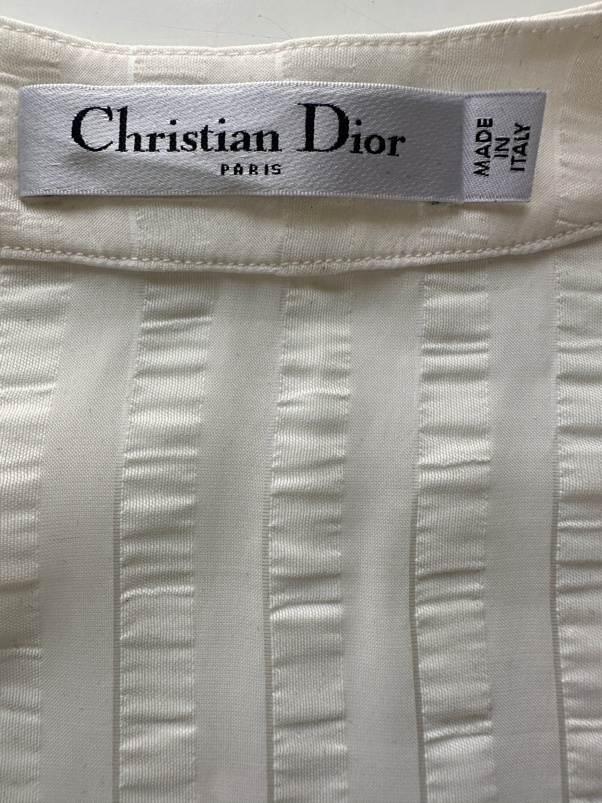 Dior crew neck mini dress - size 34