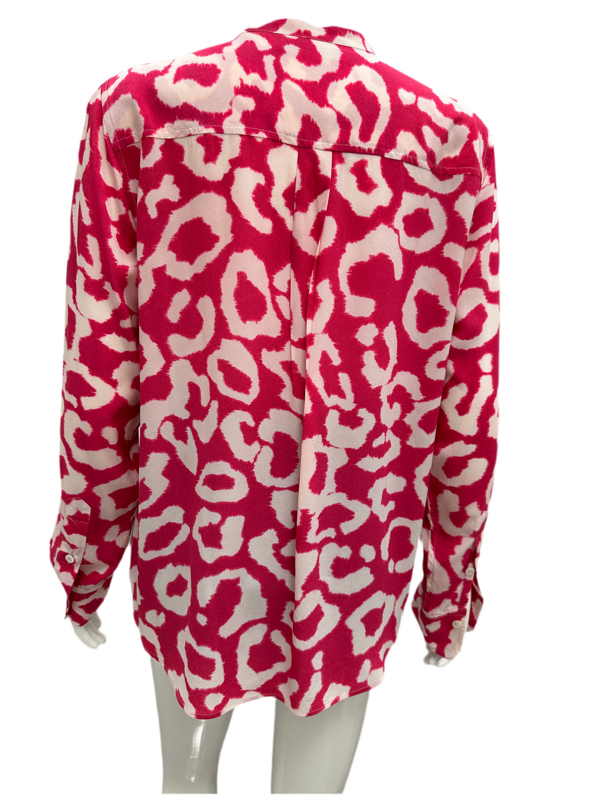 Isabel Marant pink and white leopard print blouse - size 36
