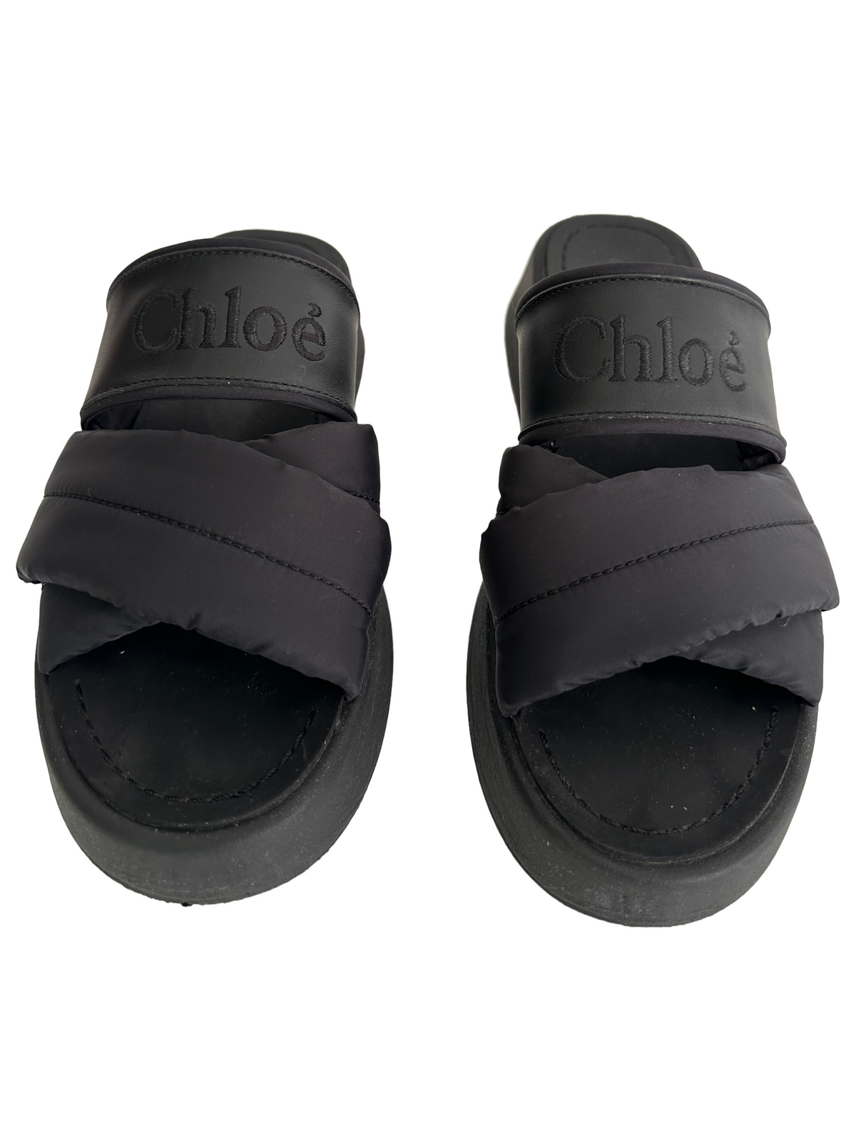 Chloé mika flat slides - size 37