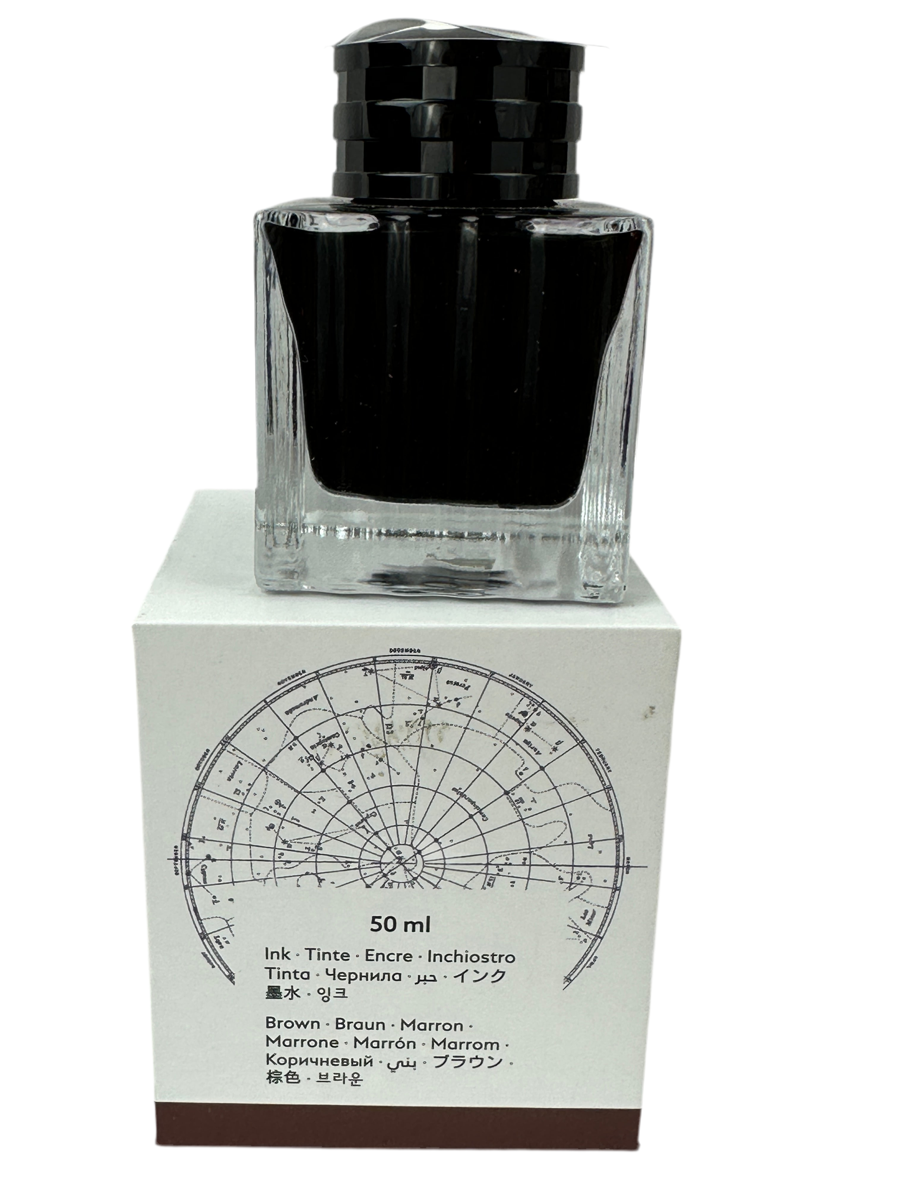 Montblanc brown Ink bottle St Exupery 50ml