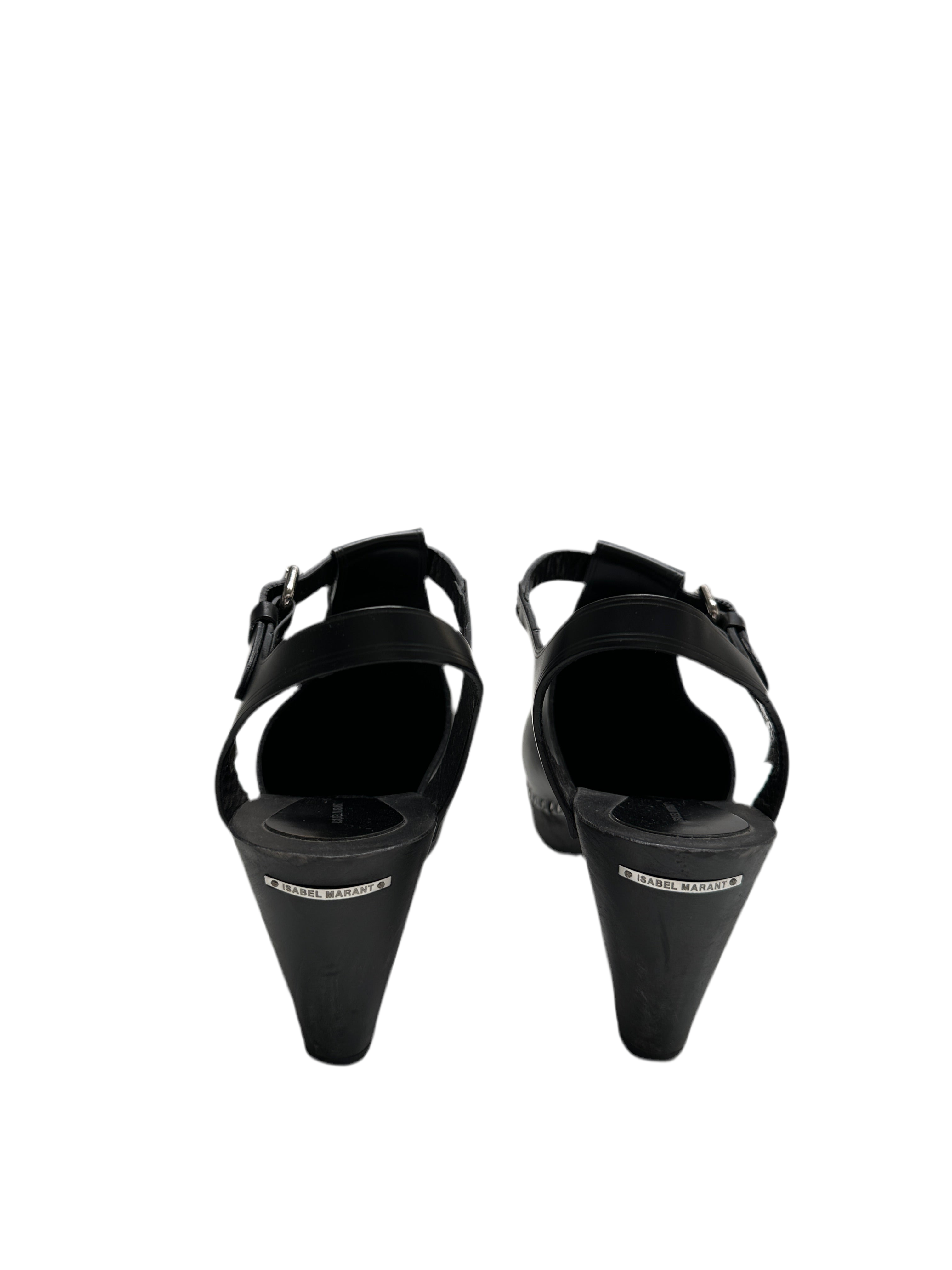 Isabel Marant black clogs - size 39