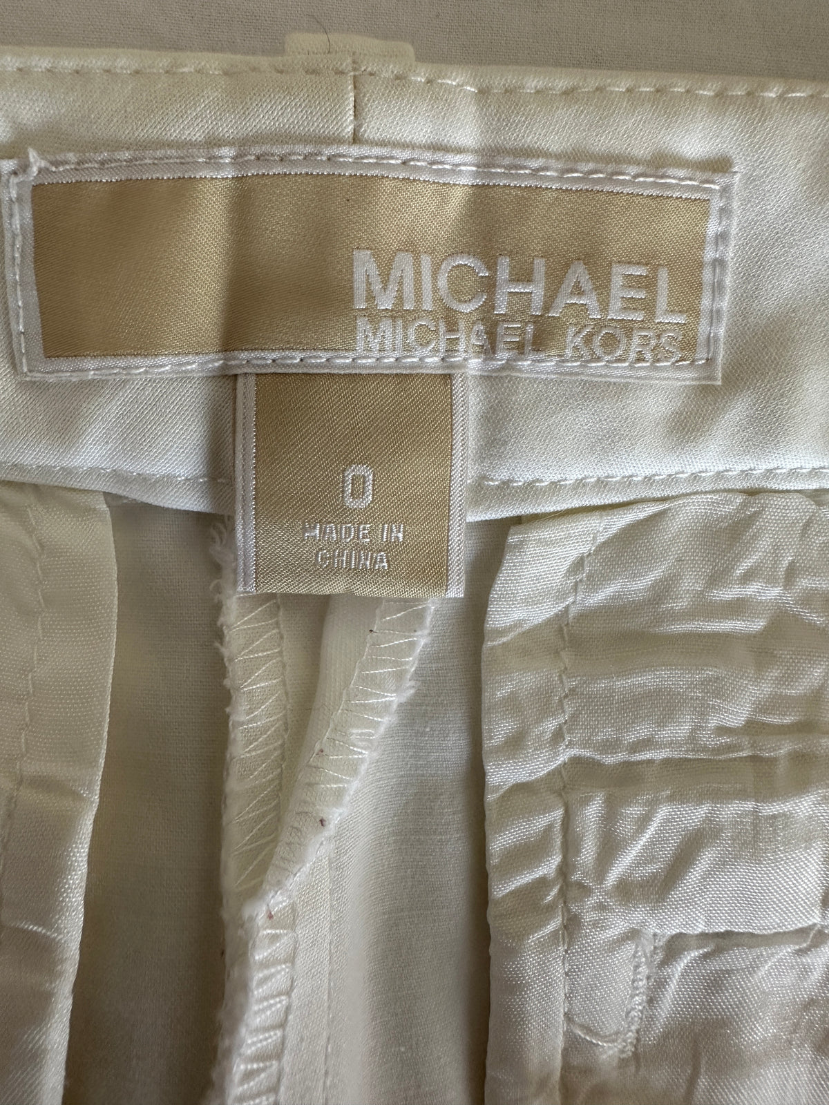 Michael Kors white shorts - size 34