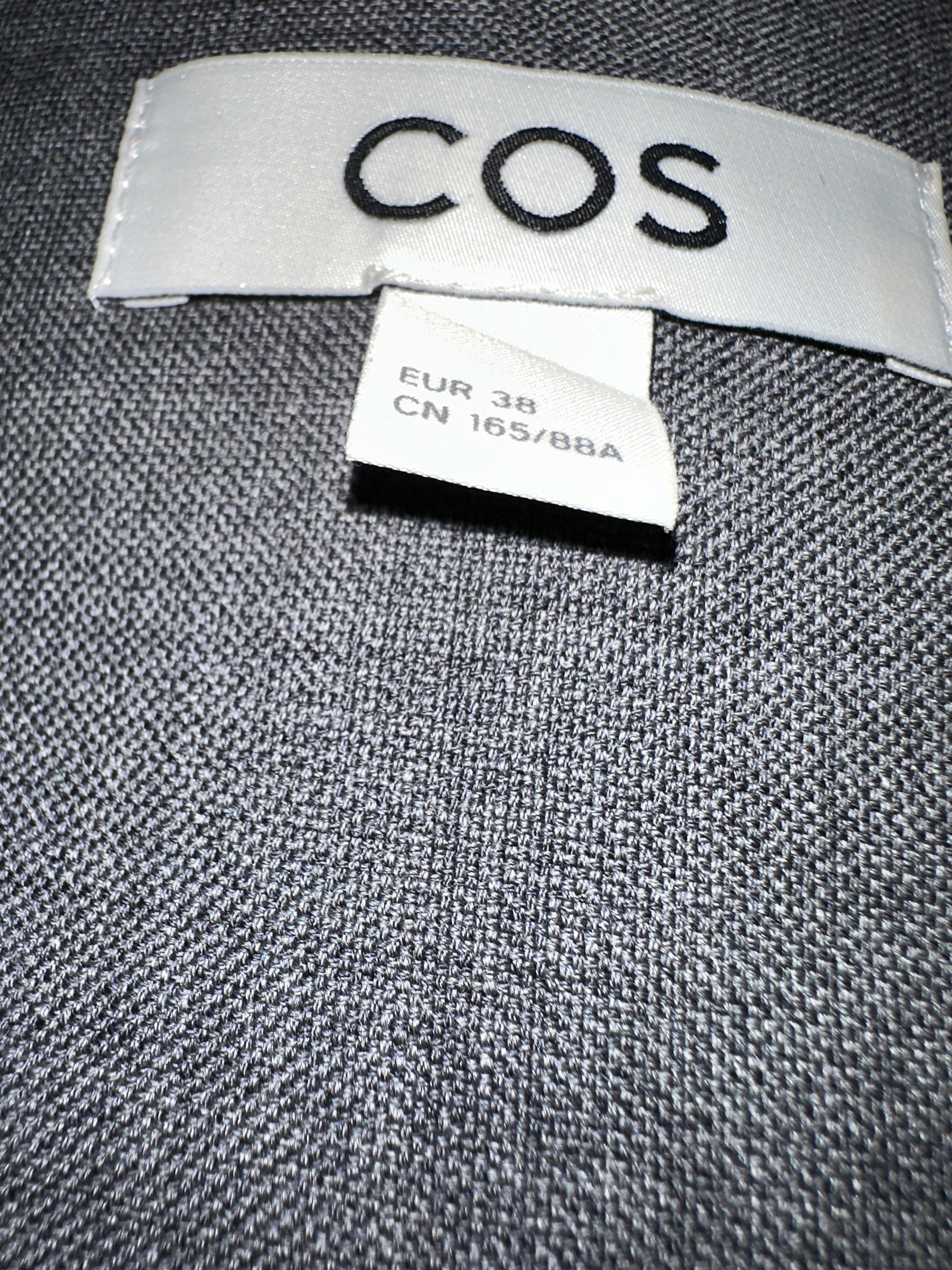 COS grey tunic - size 38