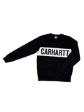 Carhartt WIP shore sweat black & white - size M