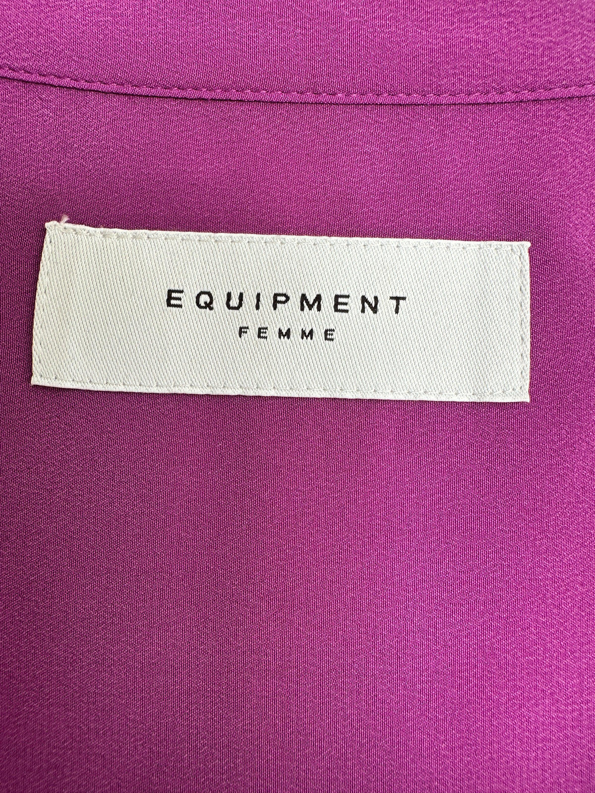 Equipment purple shirt - size 38