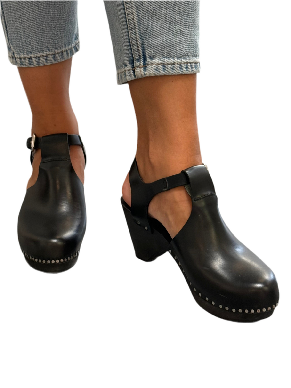 Isabel Marant black clogs - size 39