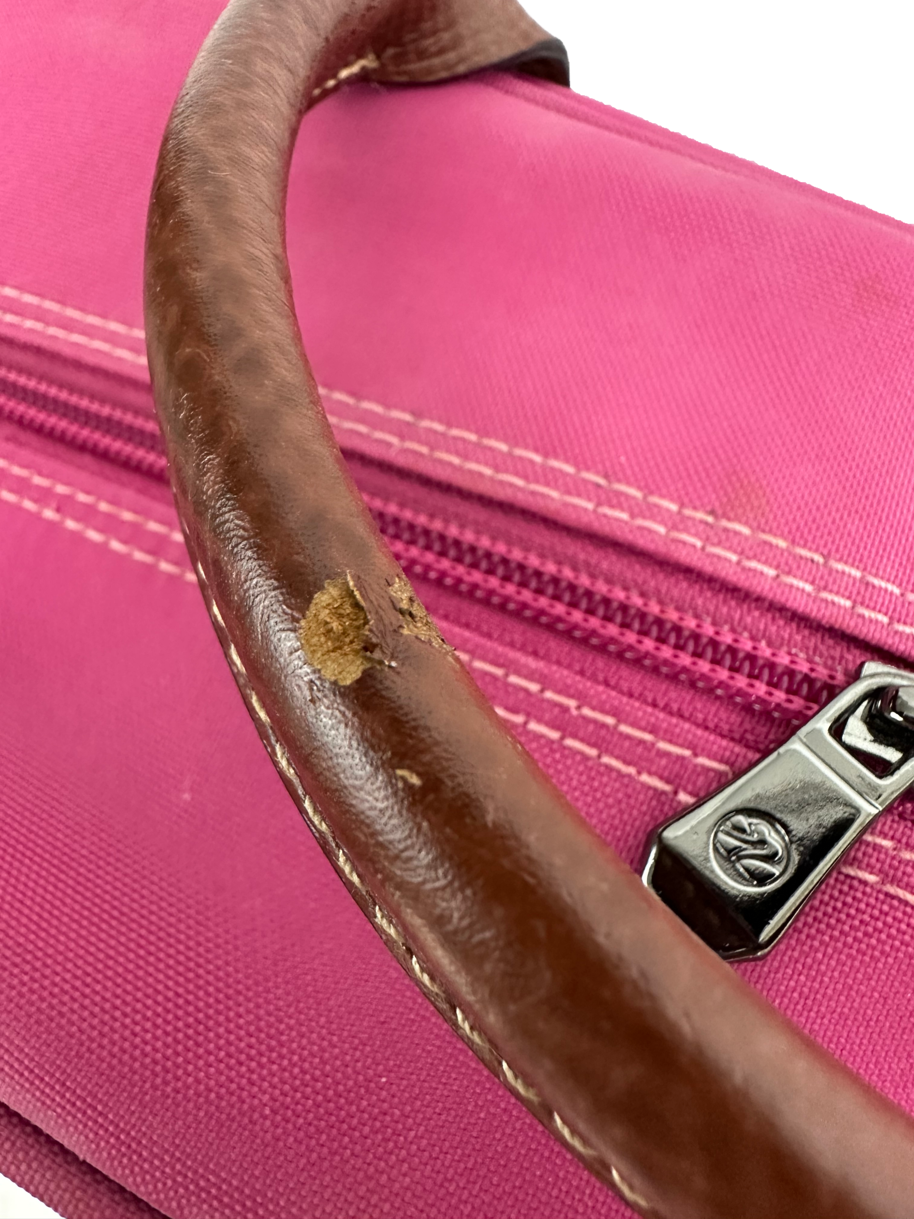 Longchamp Le pliage Tote Bag 1948 Nylon travel Weekenders Duffel Handbag pink