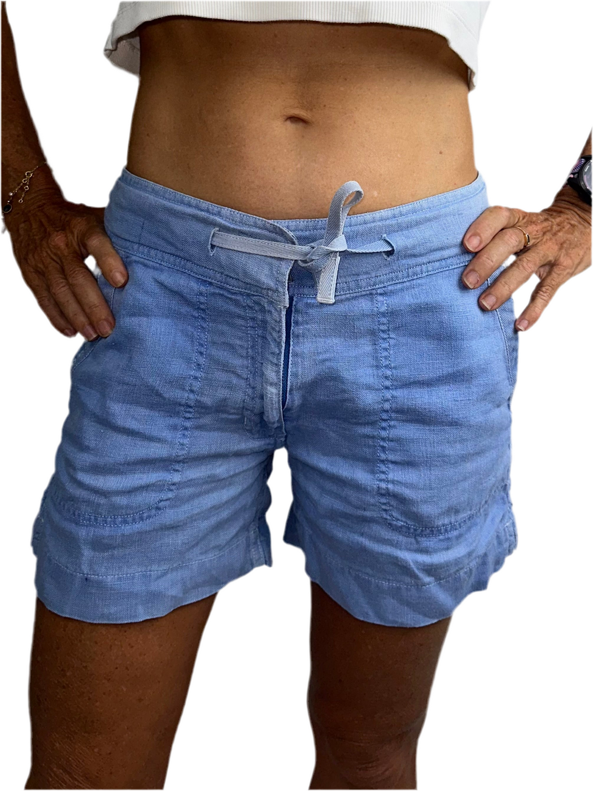 Escales blue shorts - size 34