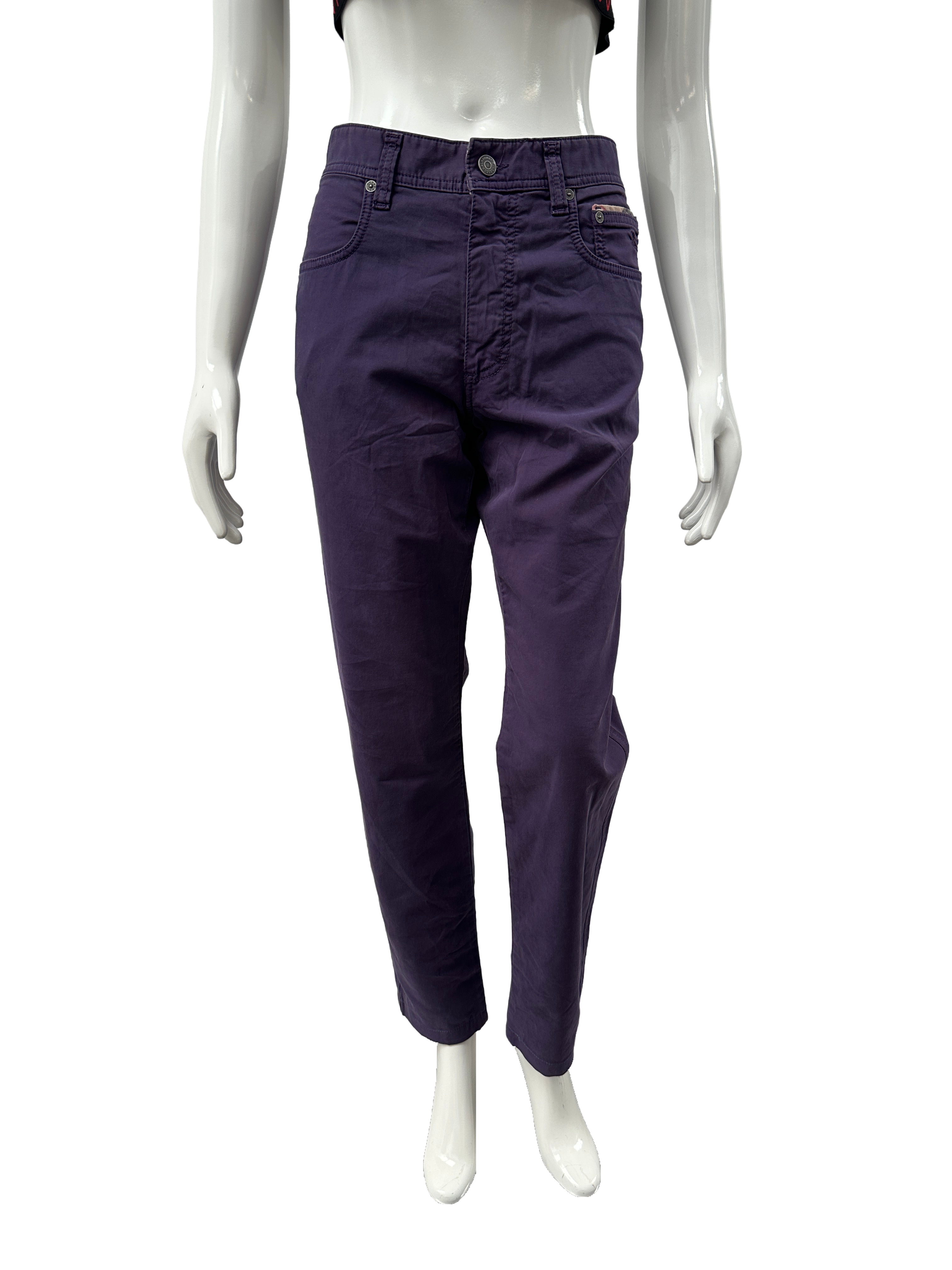Burberry purple cotton pants - size 33
