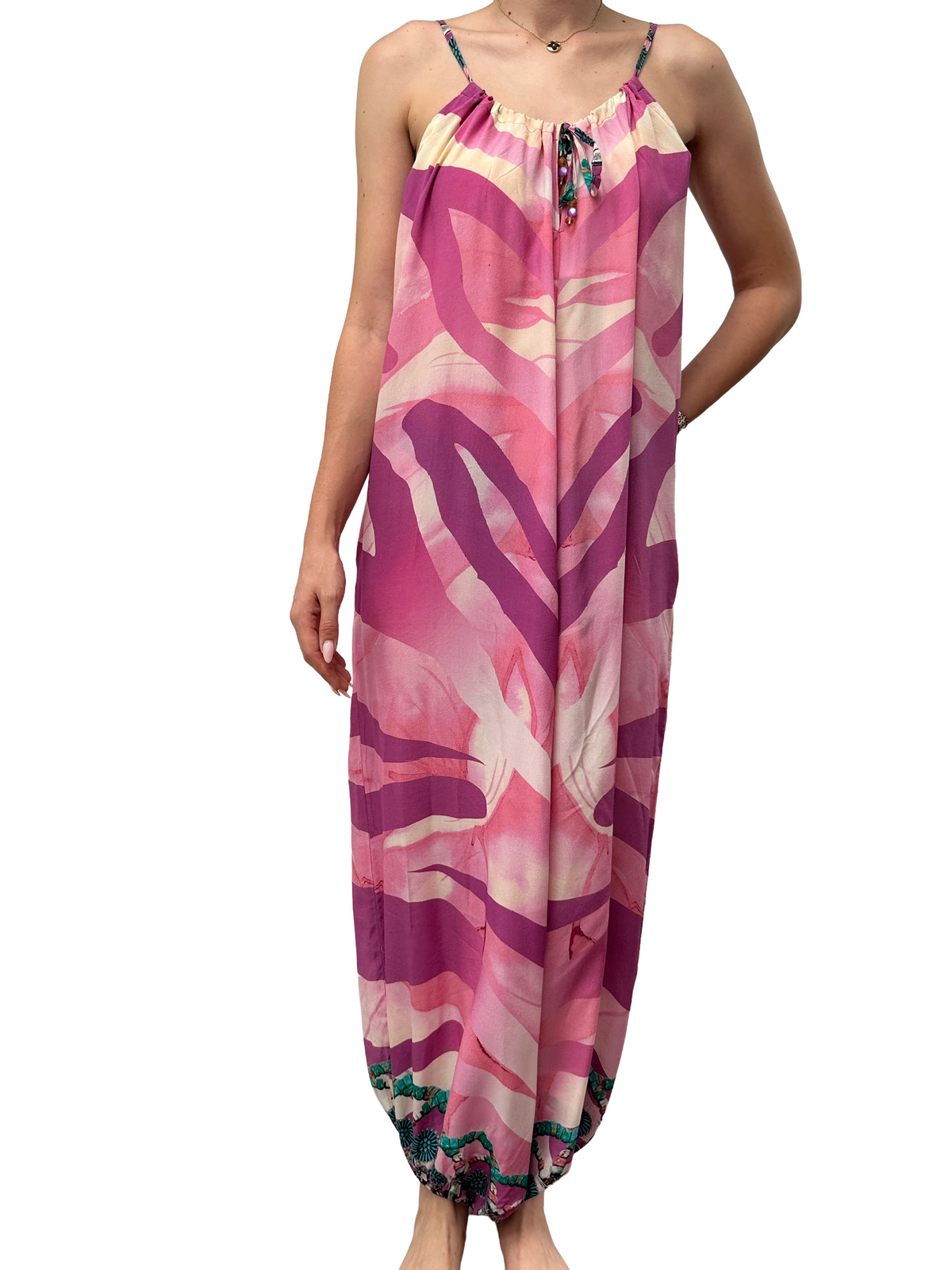 Camilla pink light jumpsuit - size 38