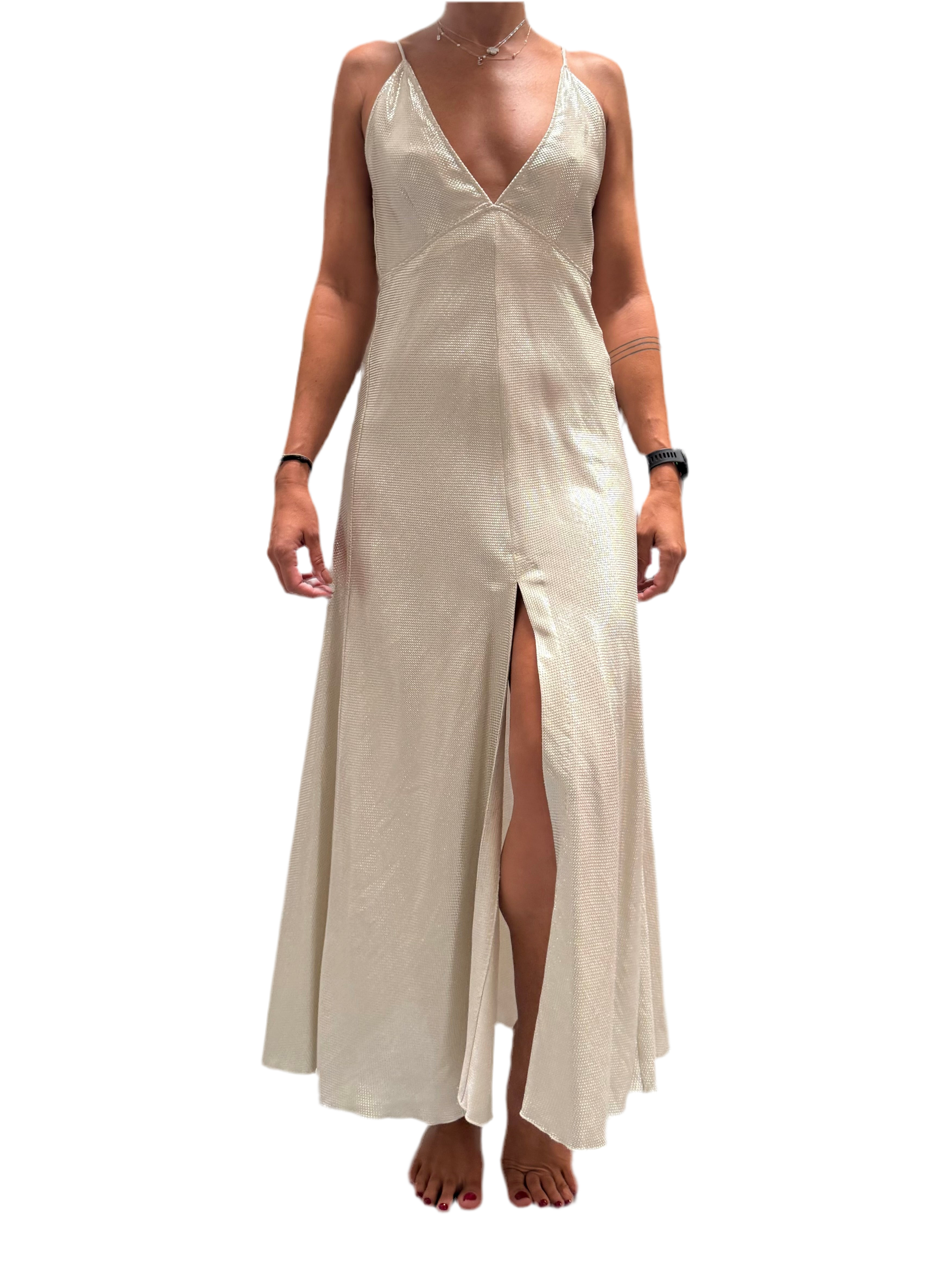 Forte_Forte Golden summer maxi dress - size 36