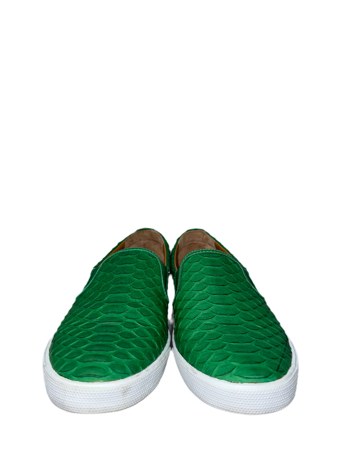 Jimmy Choo green python shoes - size 36.5