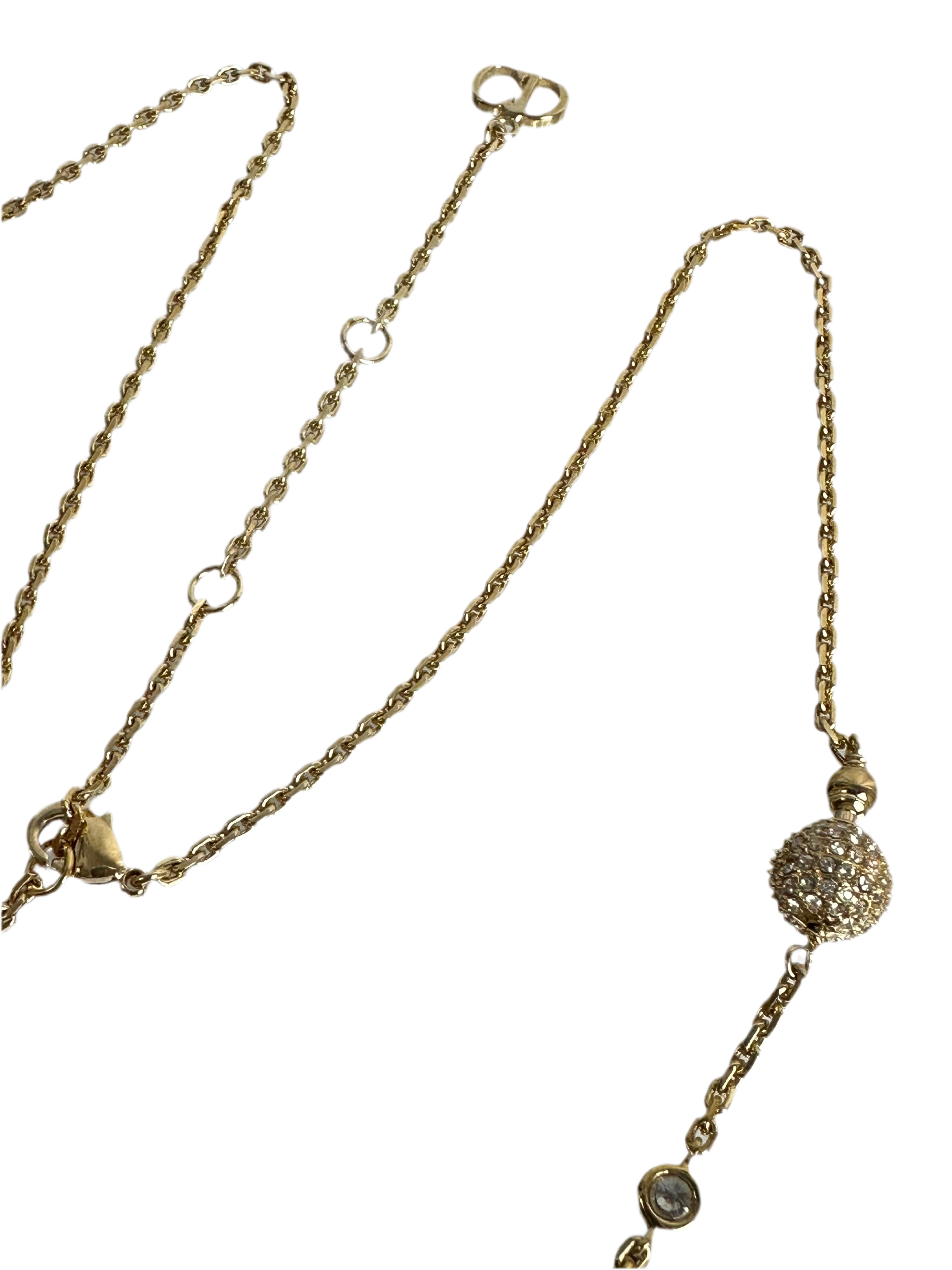 Dior choker star and strass