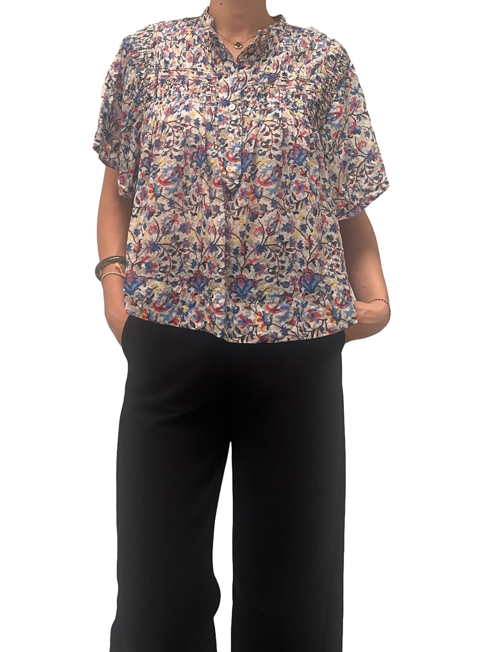 Marant Etoile Leaza multicolor blouse - size 38