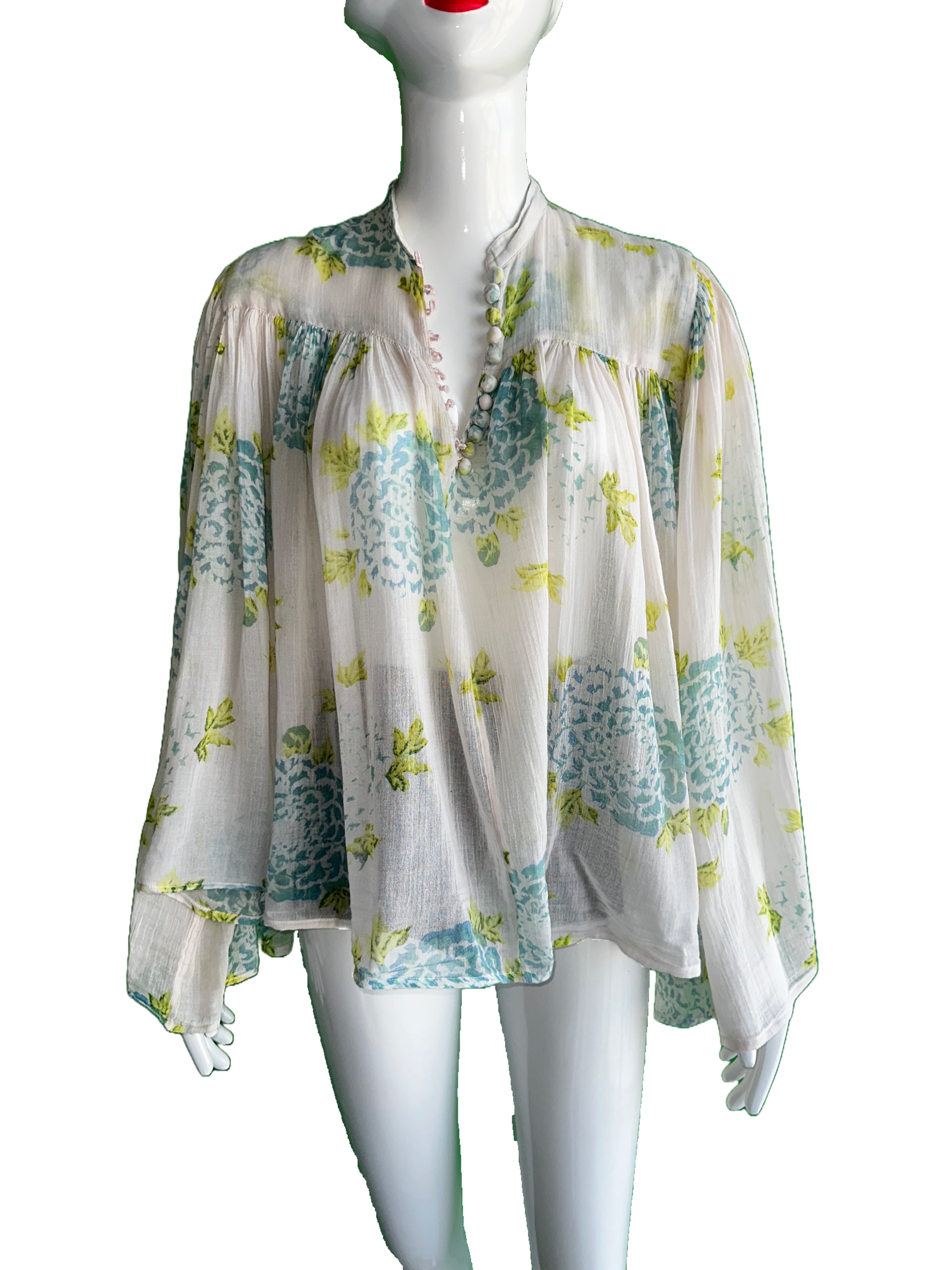 Laurence Bras floral blouse - size 34