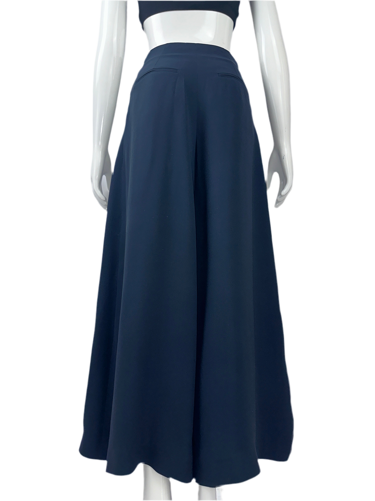 Dior midnight blue wide-leg pants - size 34