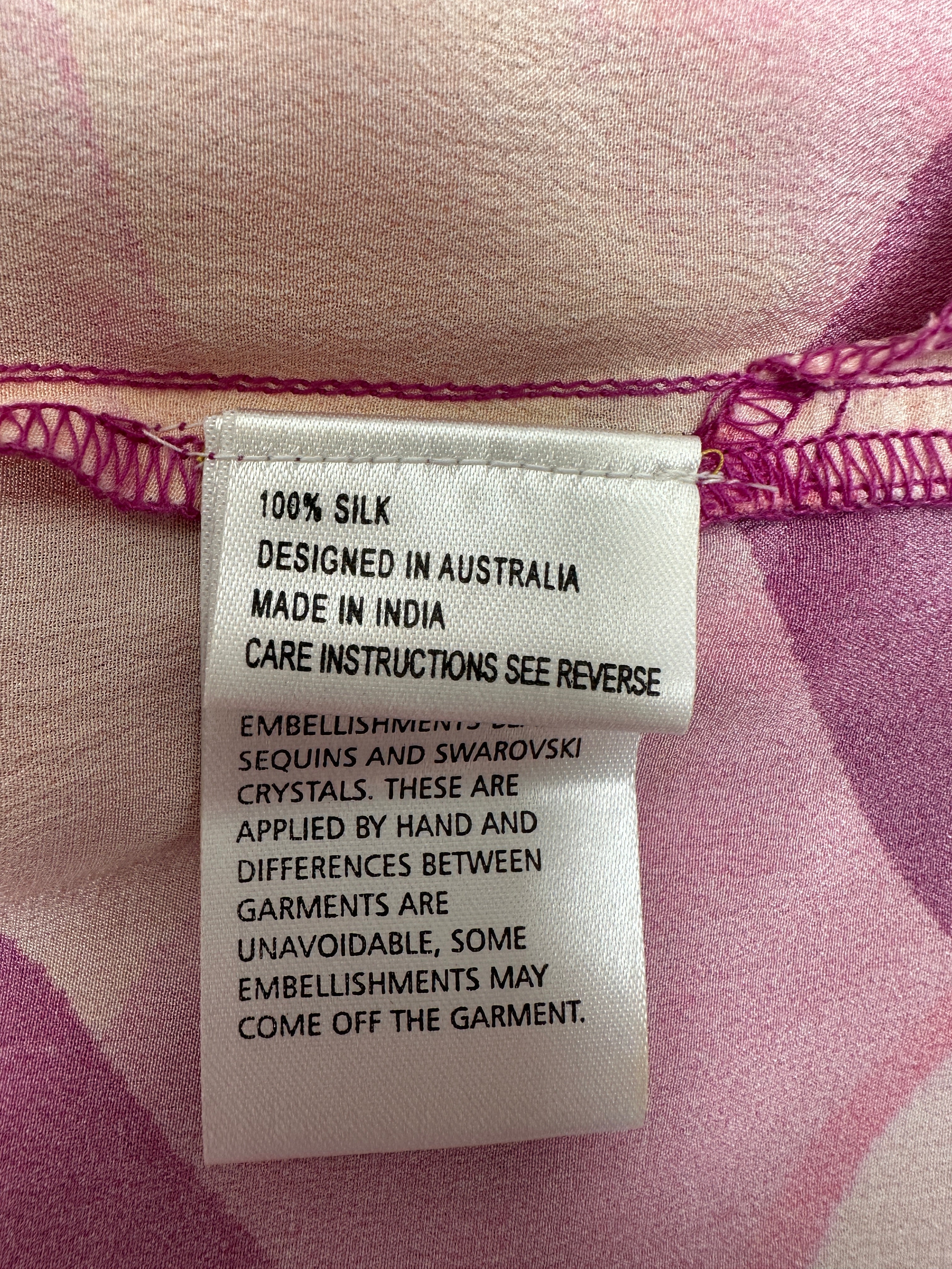 Camilla pink light jumpsuit - size 38