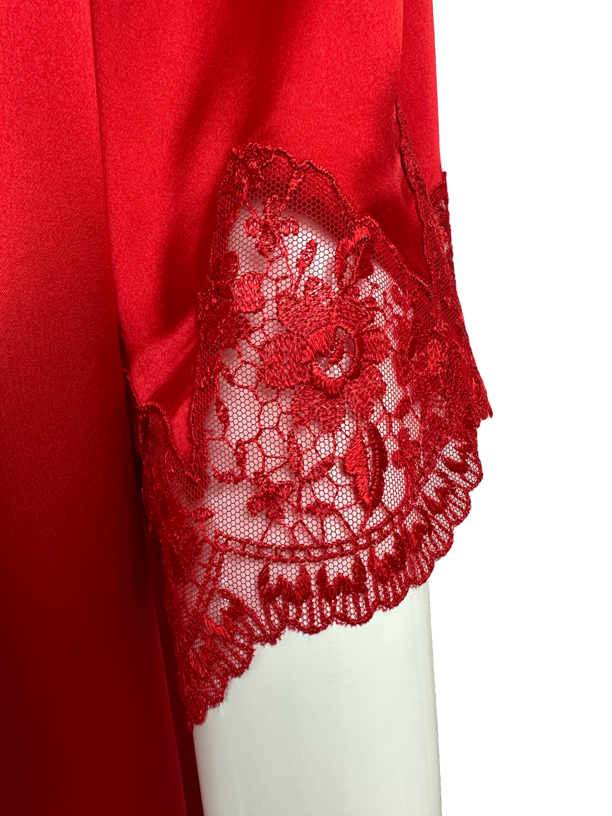 Aubade red silk Kimono - size M FR