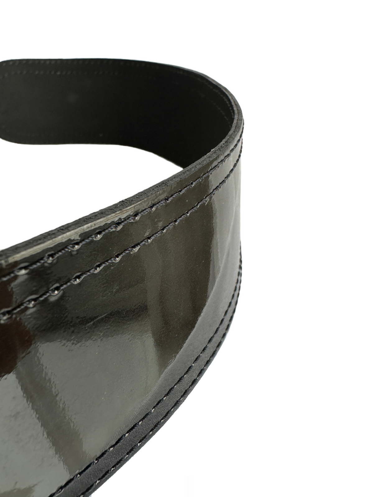 Gerard Darel wide leather waist belt