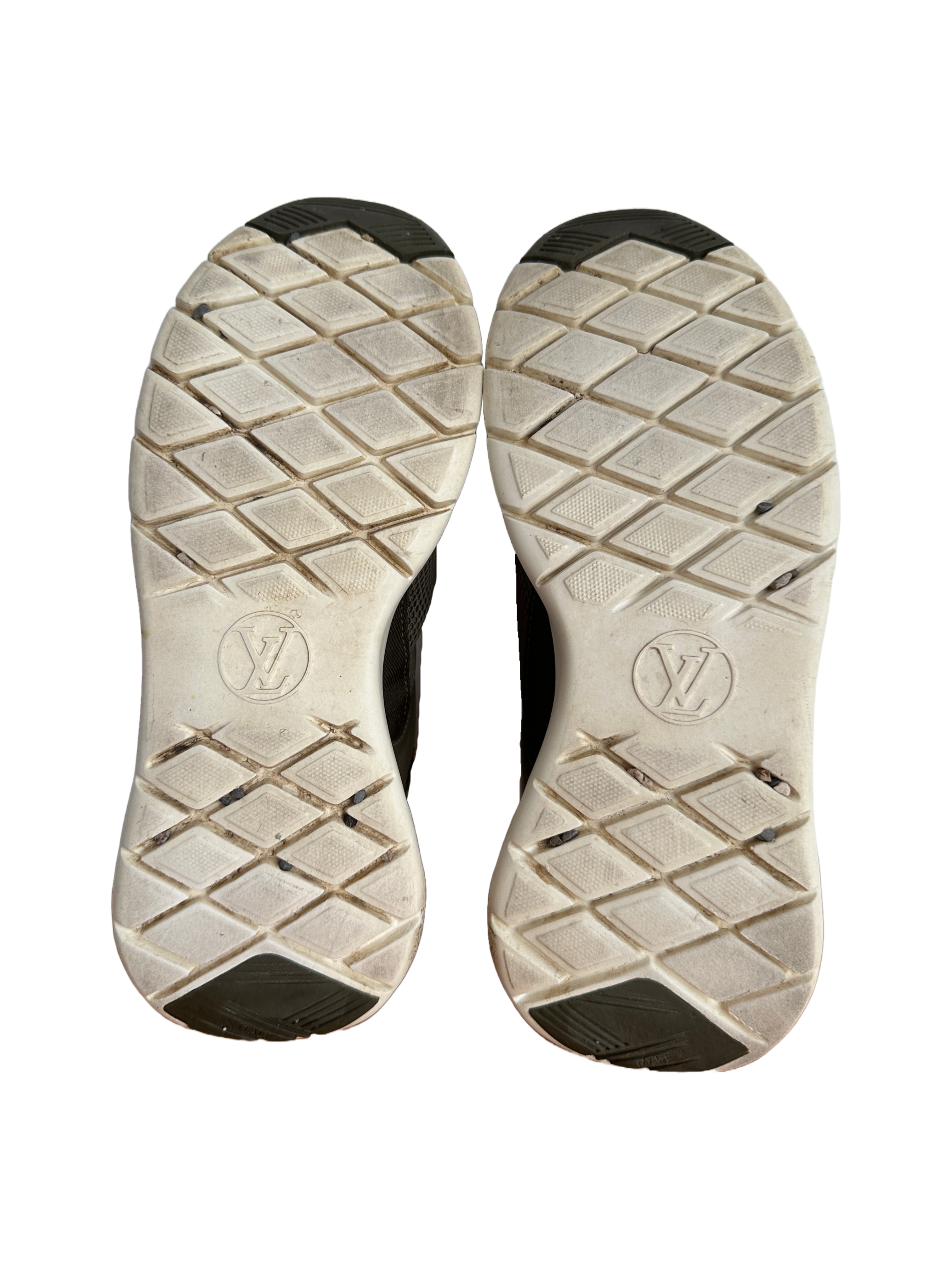 Louis Vuitton Aftergame khaki sneakers - size 38