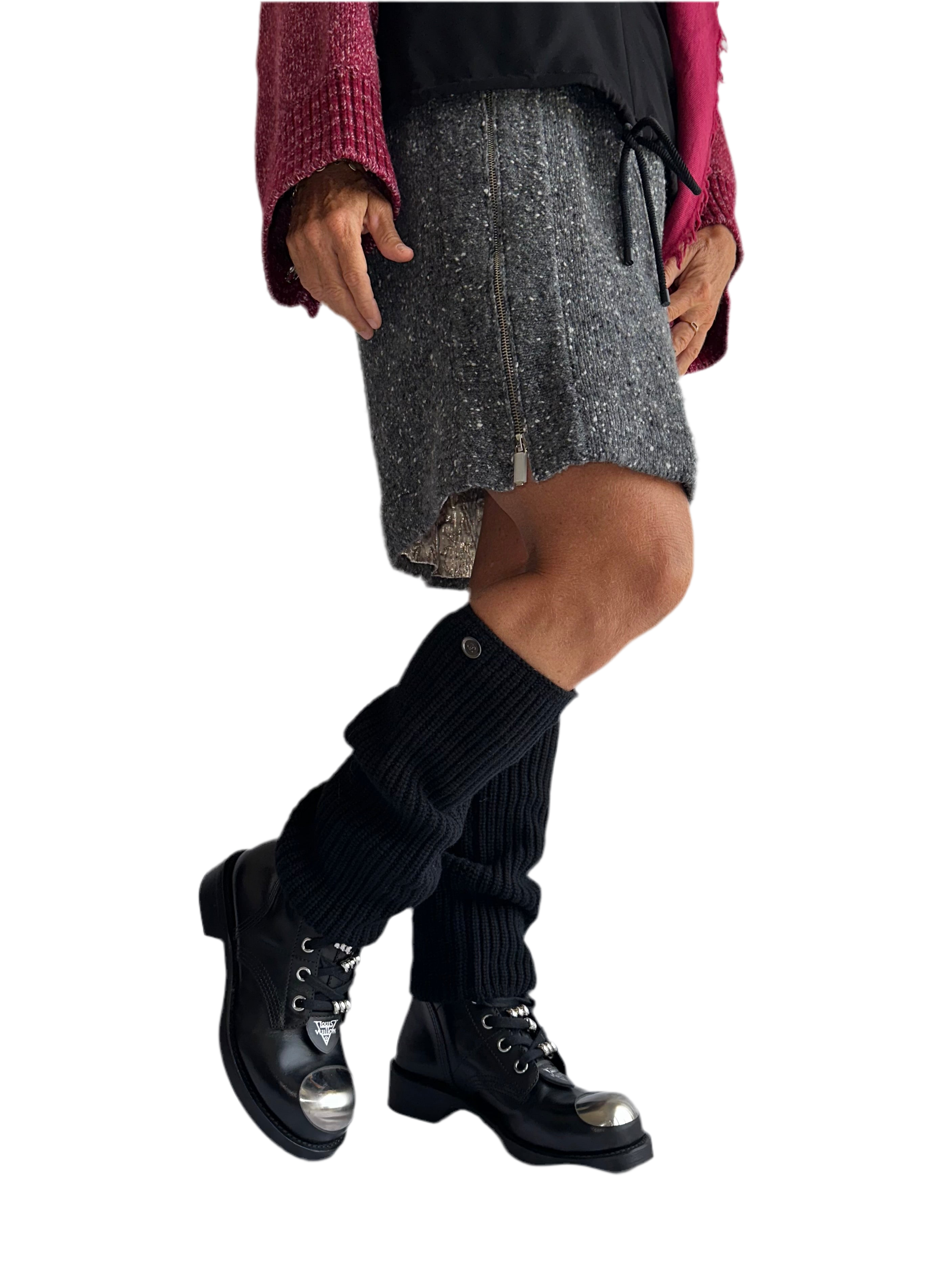 Chanel gaiter black - size TU