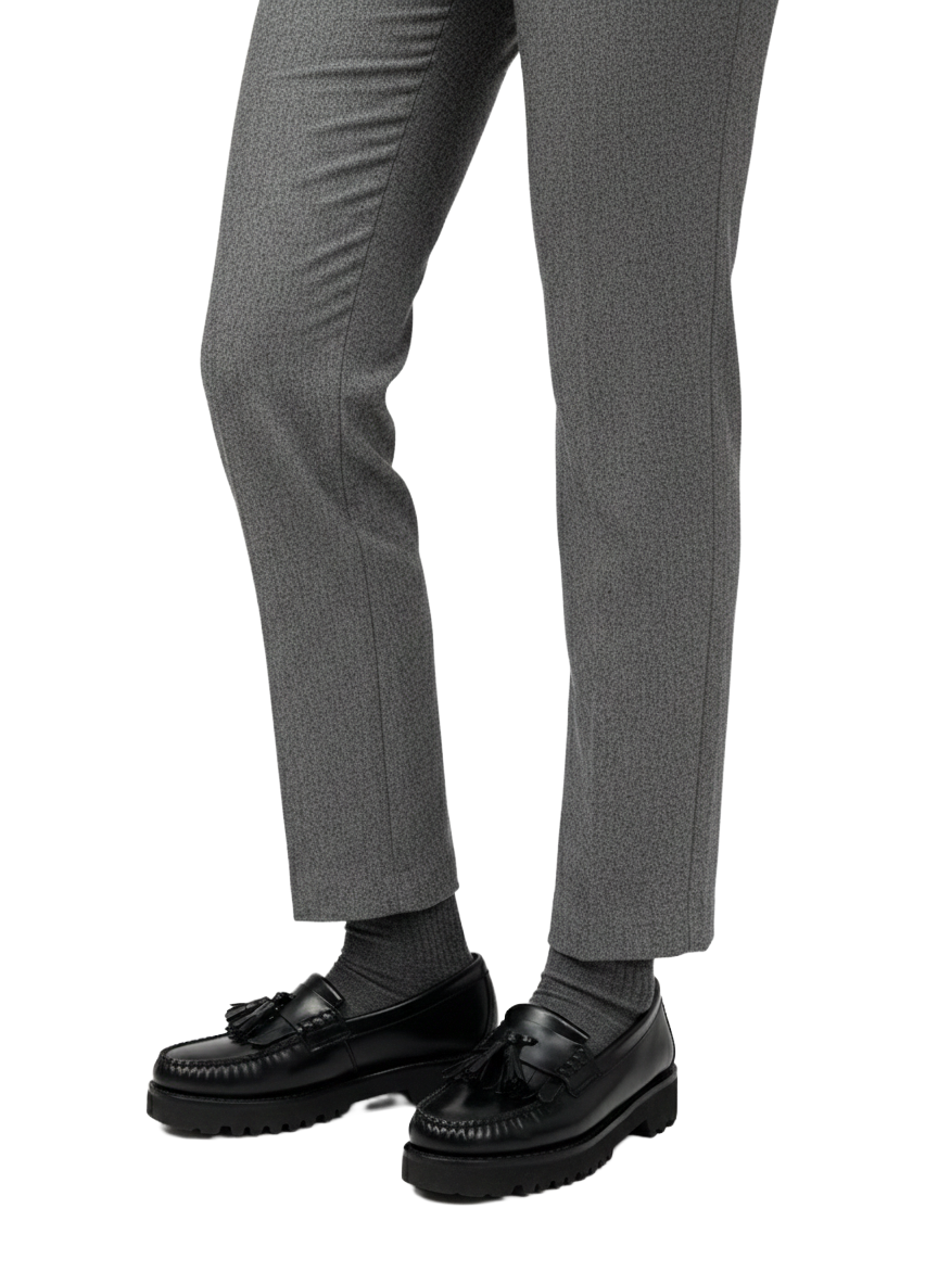 G.H Bass Weejuns black chunky tassel loafers - size 37