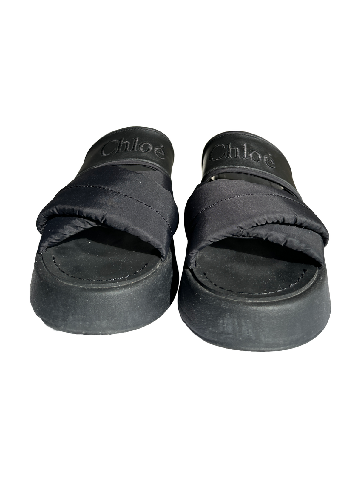 Chloé mika flat slides - size 37