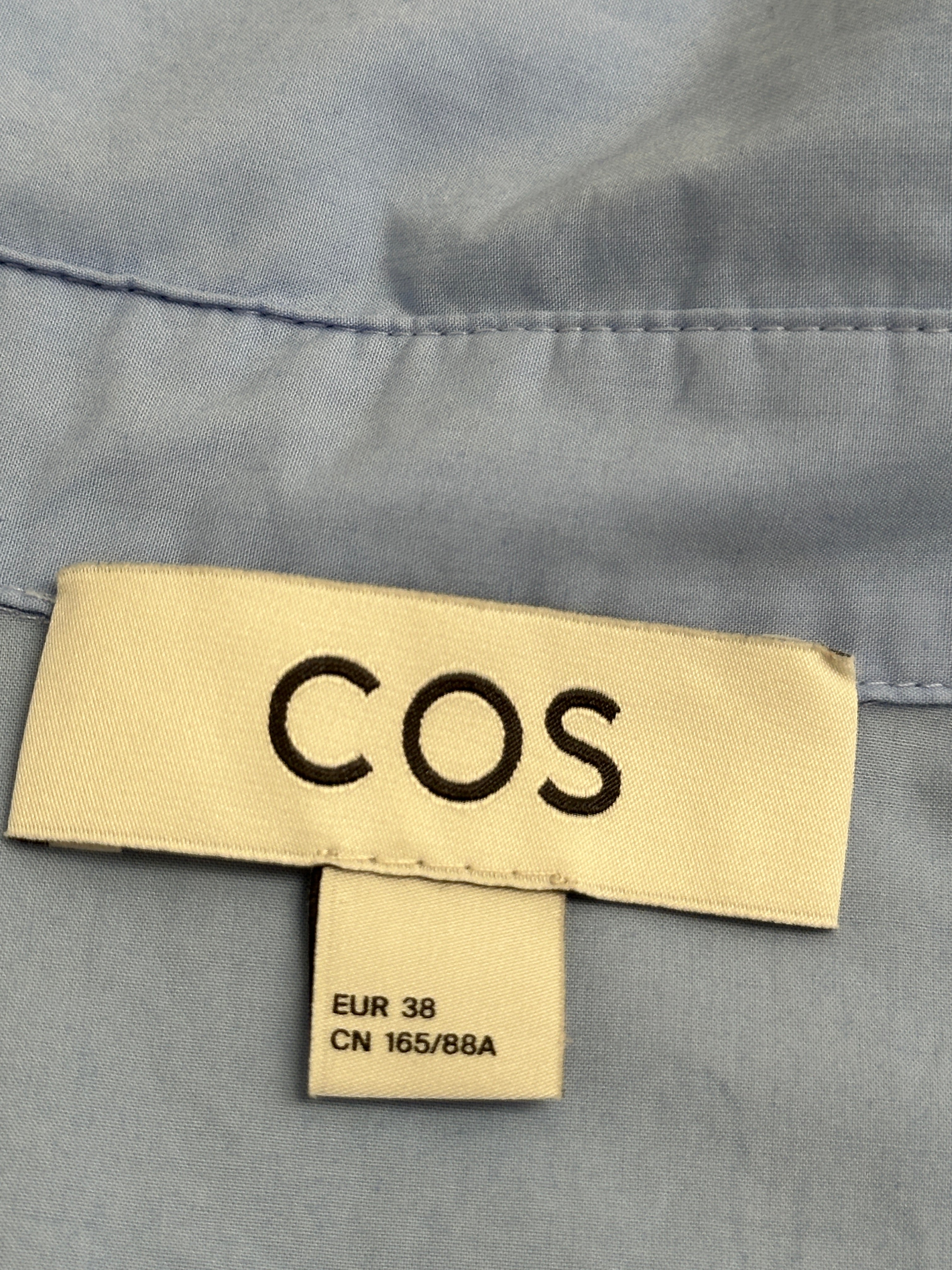 COS blue shirt - size 38