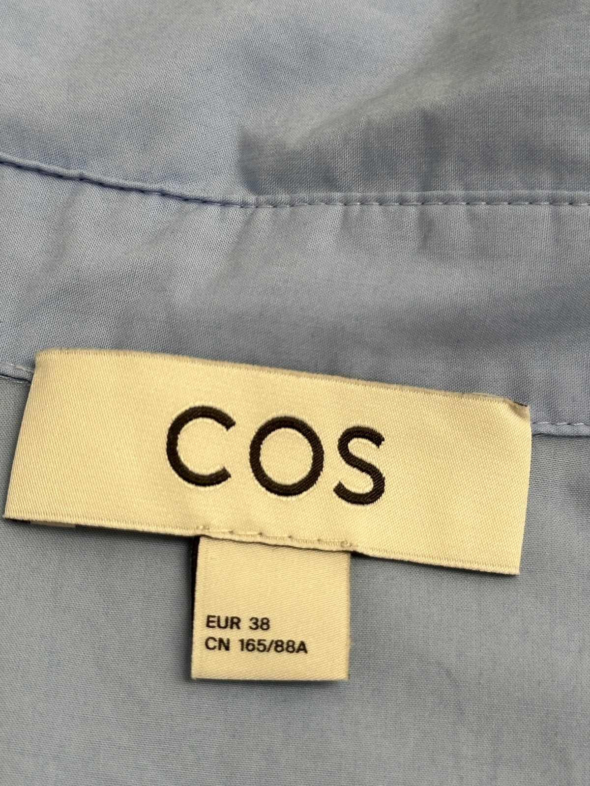 COS blue shirt - size 38