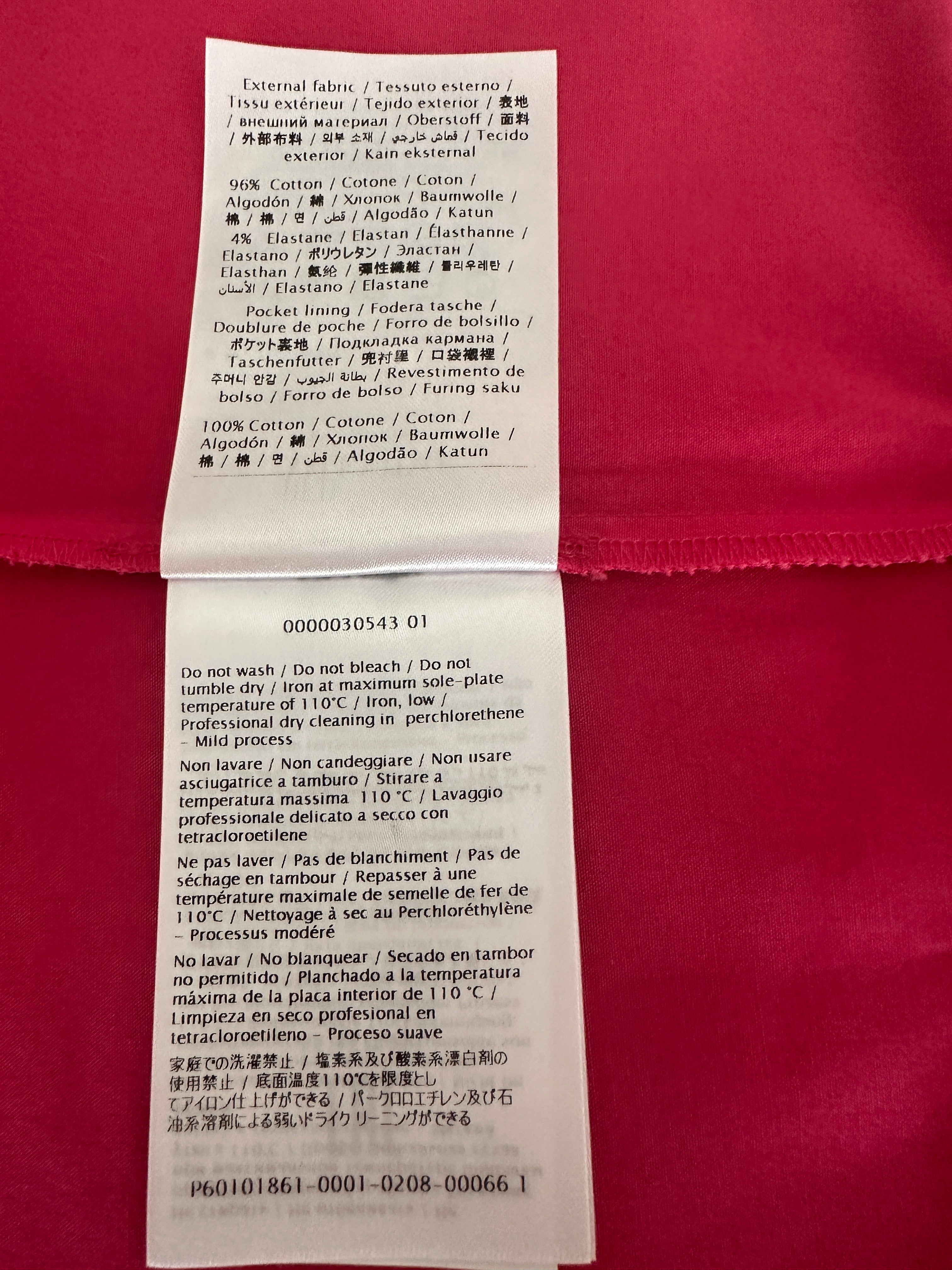 Red Valentino cotton poplin dress - size 40