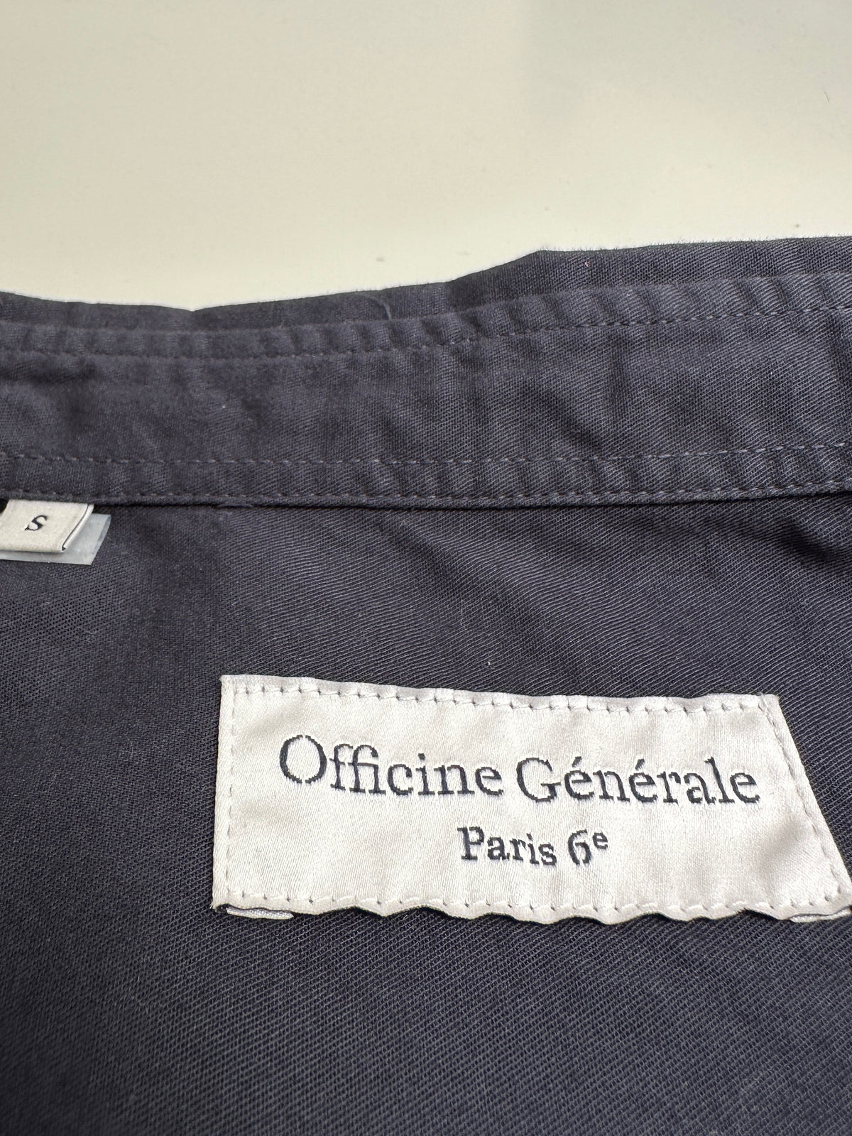 Officine Generale navy blue shirt - size 36