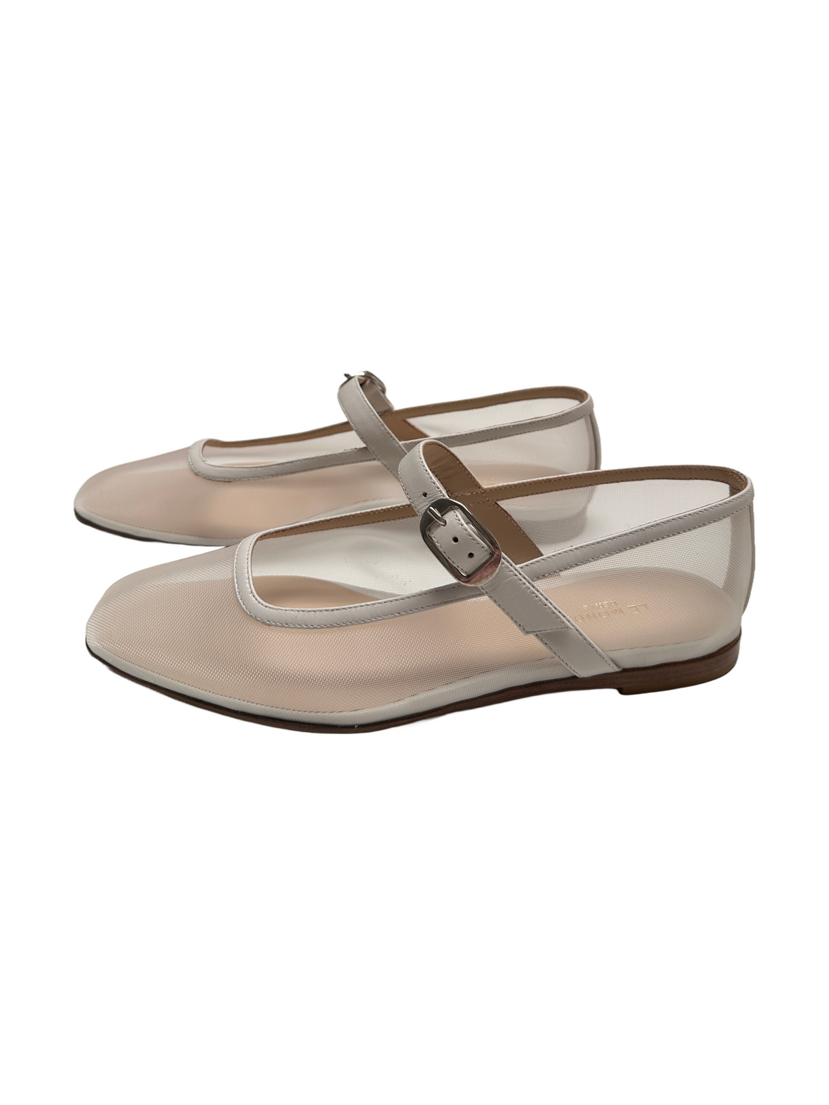 Le Monde Béryl white Mary Jane - size 37