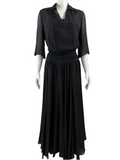Dior long dress 100% silk  - size 34 FR