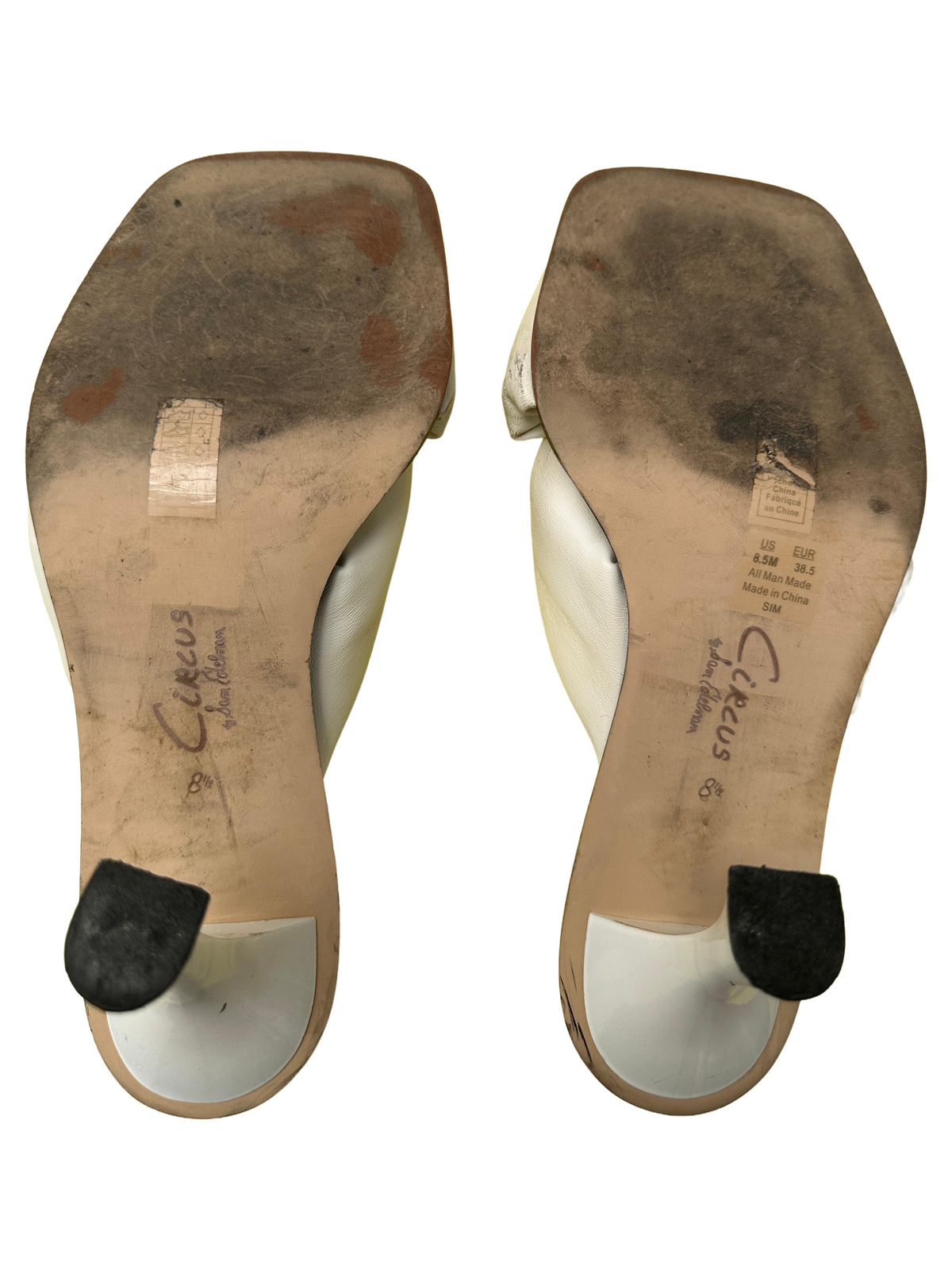Sam Edelman knot heels sandals Circus NY - size 38.5