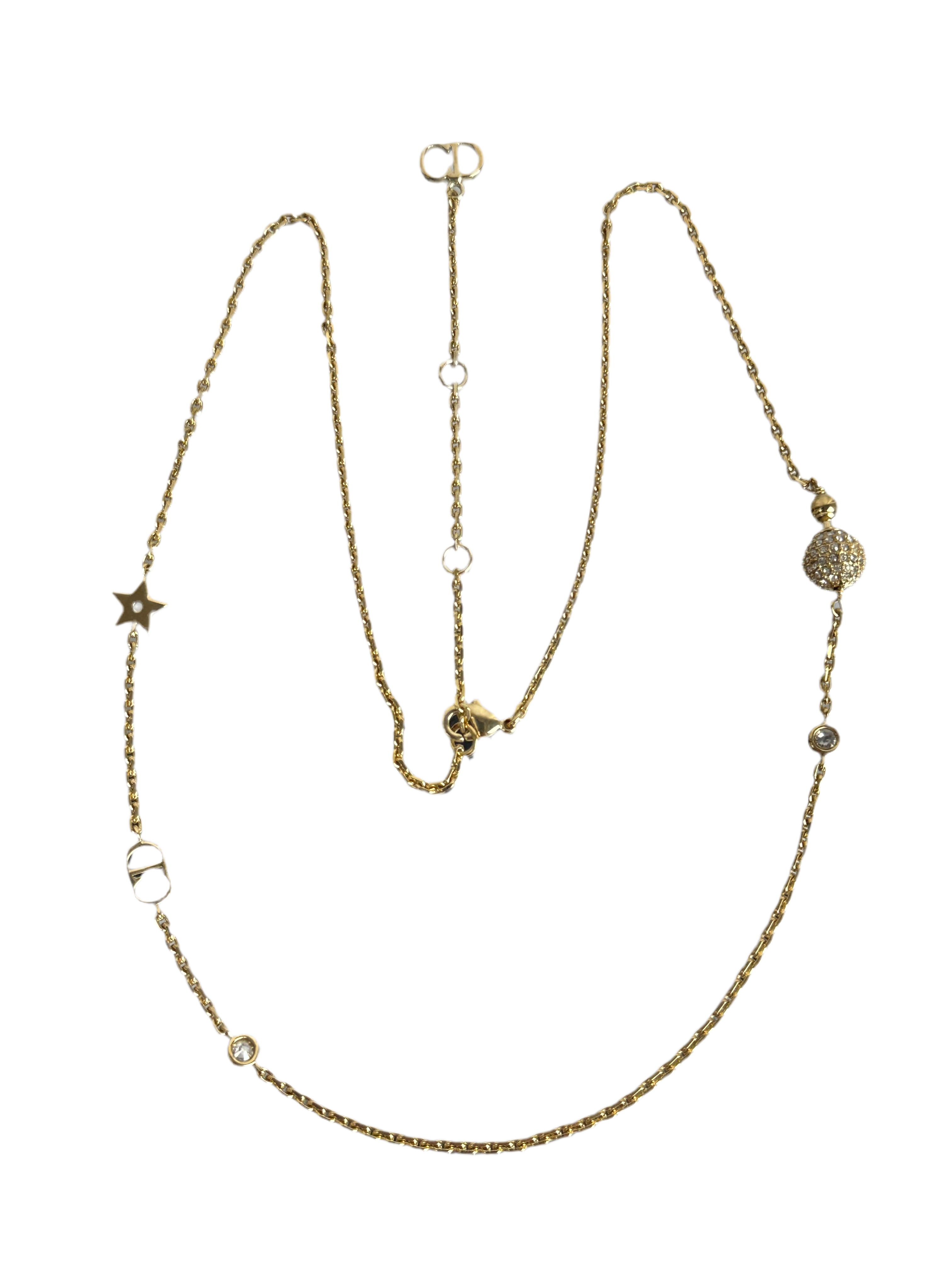 Dior choker star and strass