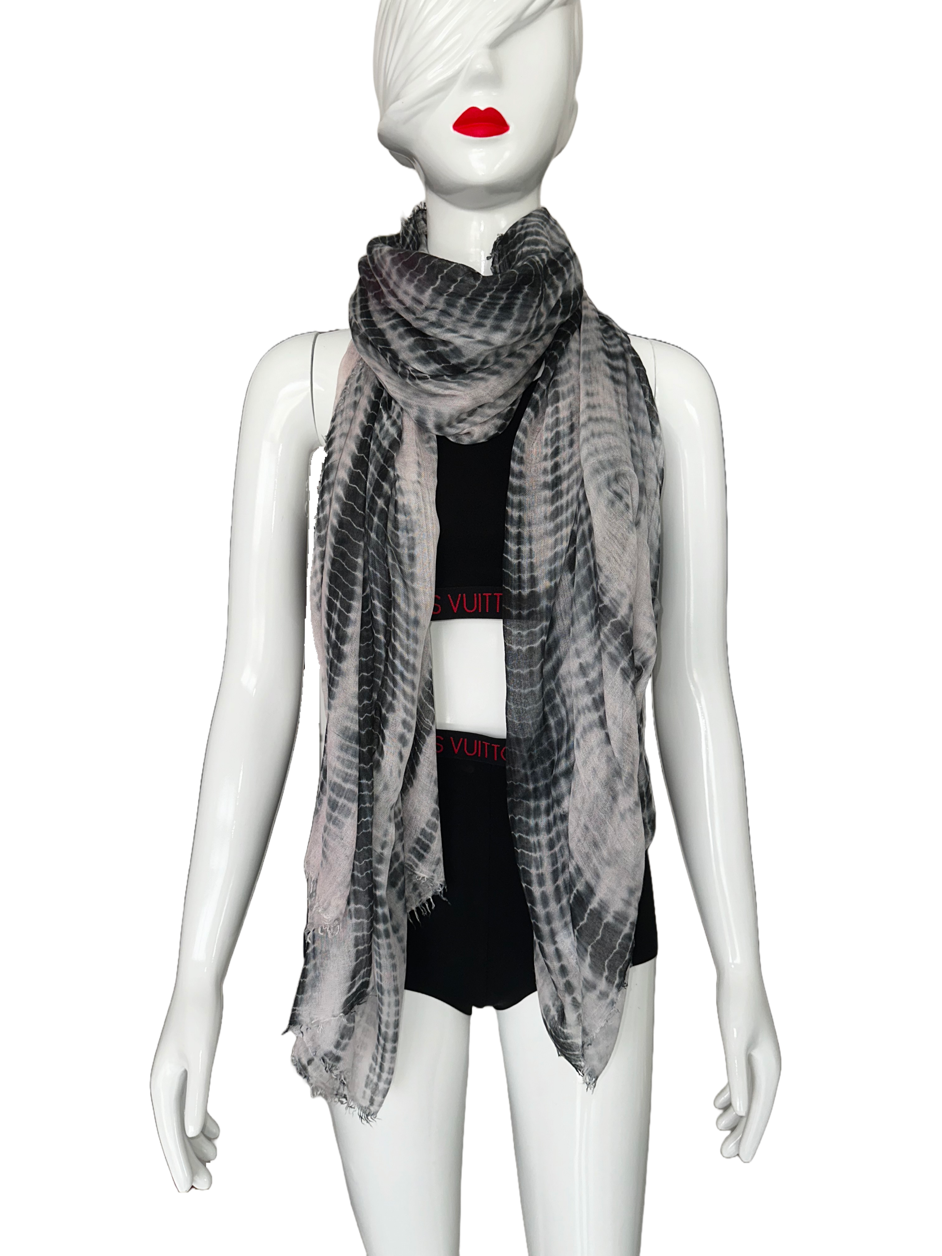 Maje grey scarf