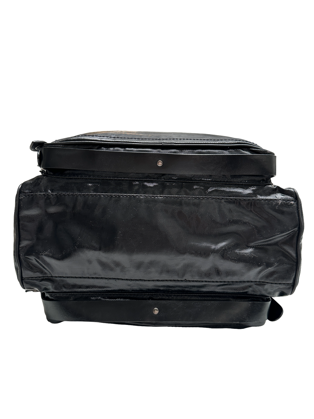 Francesco Biasia multi-pocket black bag