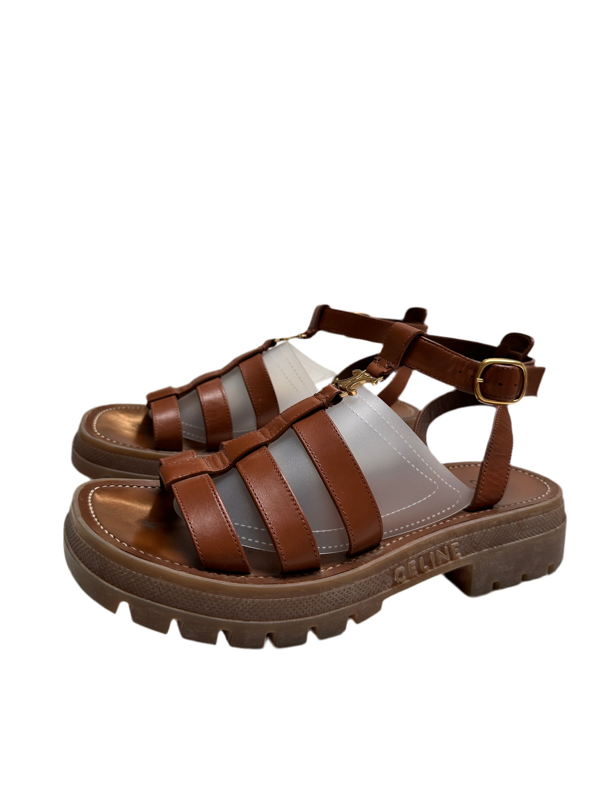 Celine brown tropeziennes - size 40