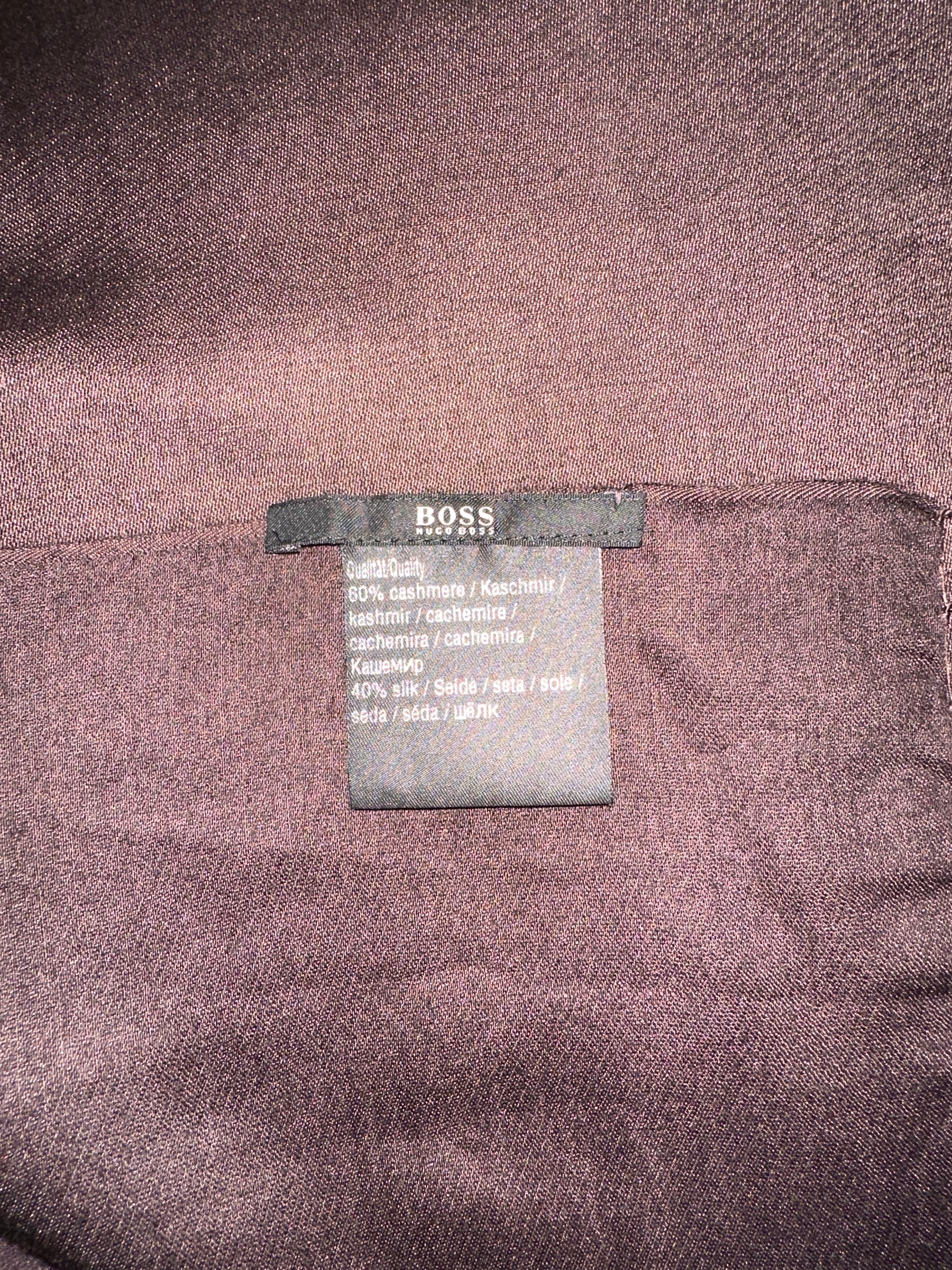Hugo Boss brown stole