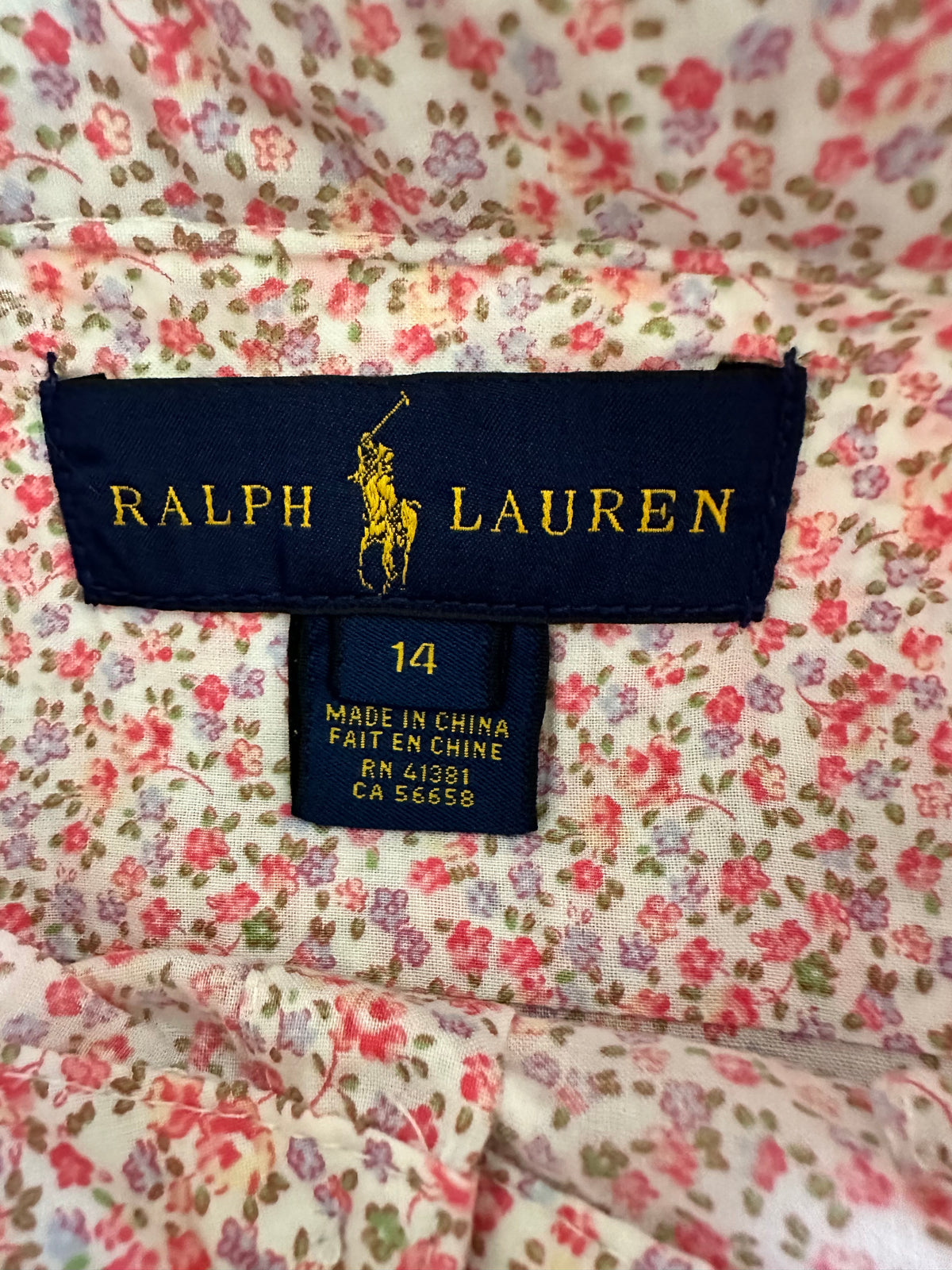 Ralph Lauren shirt - 14Y