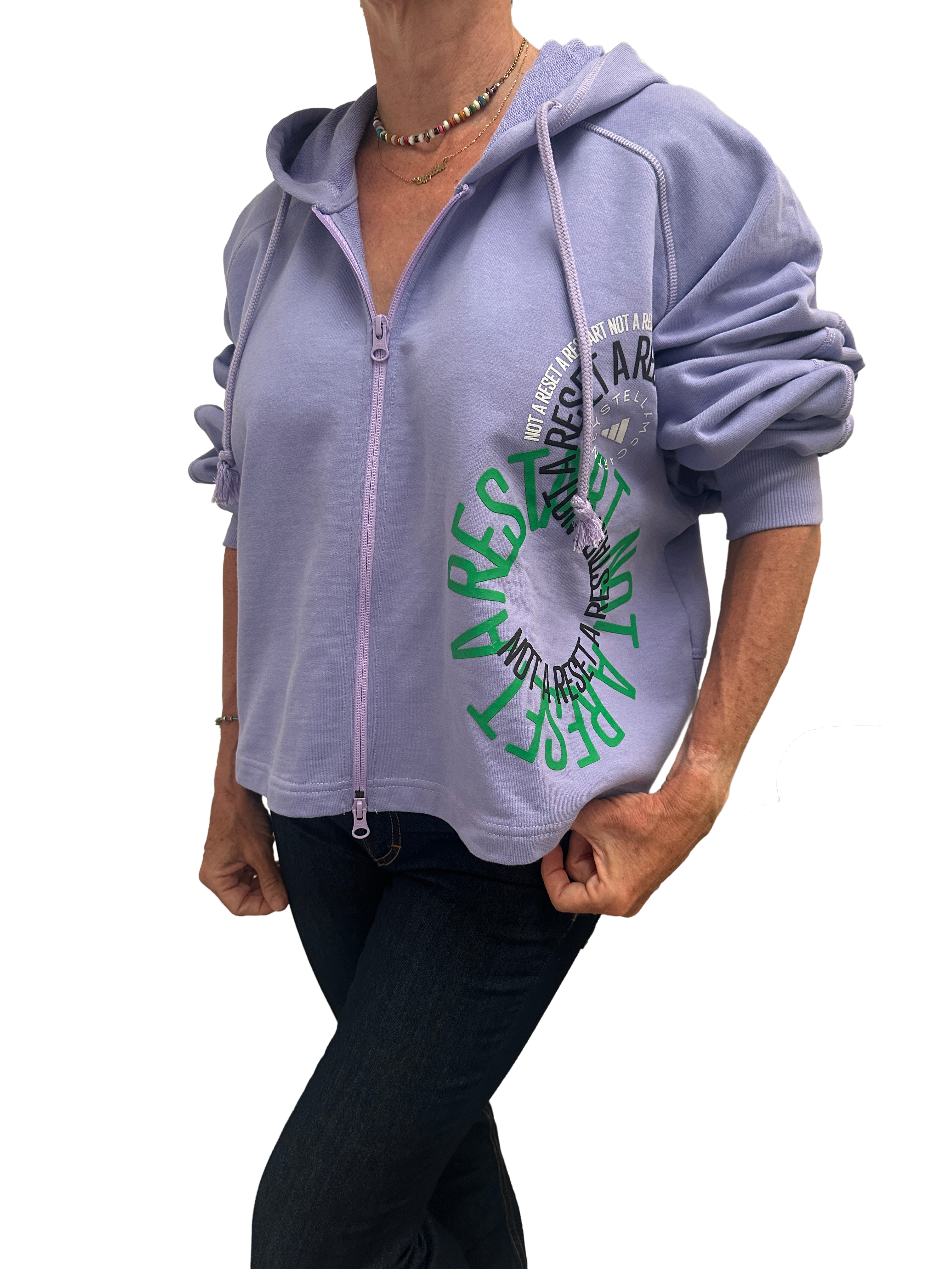 Adidas X Stella McCartney purple sweater - size 40